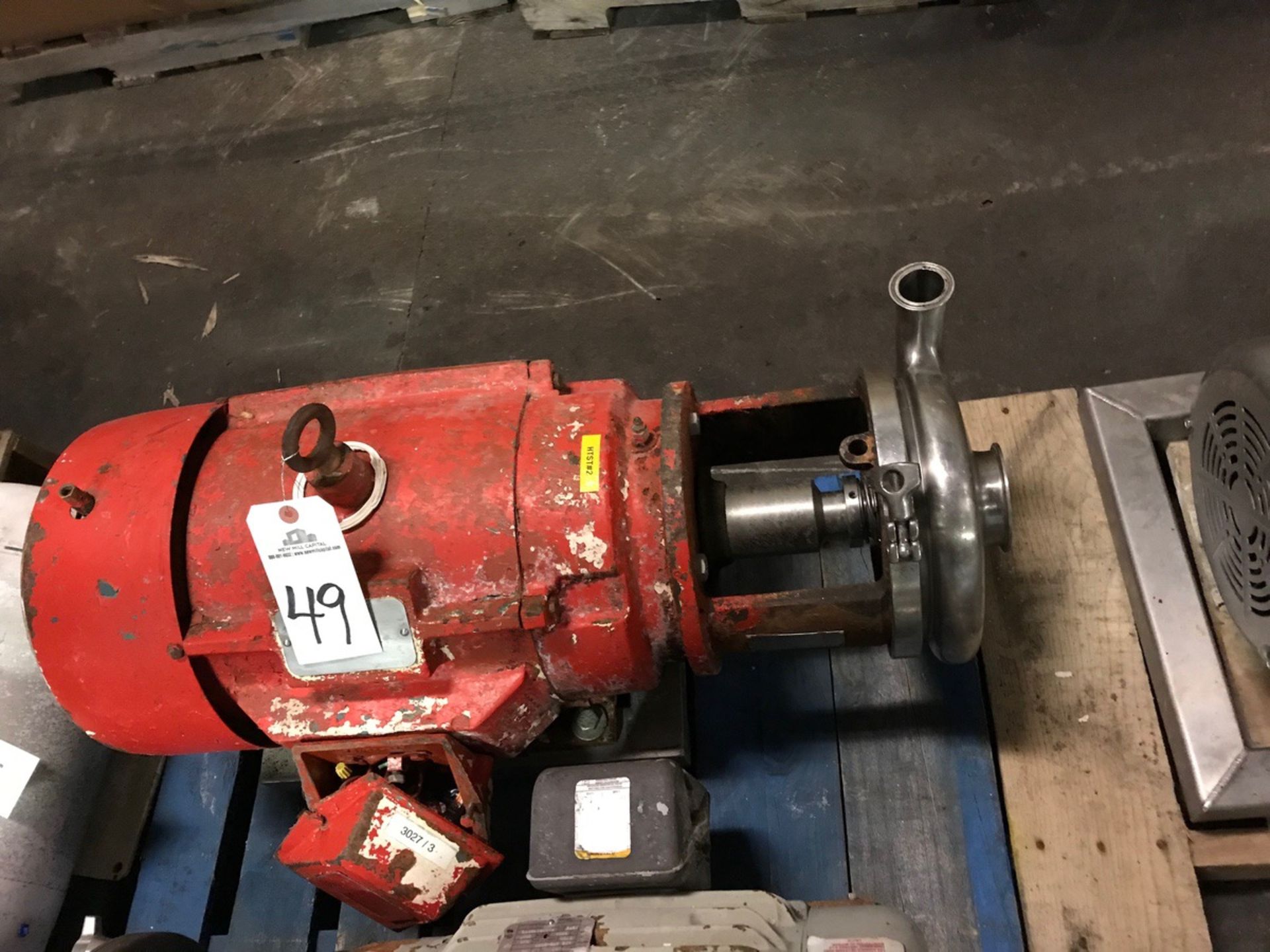 (6) Total Pumps, (4) Centrifugal Pumps (2 with Stainless Steel Motors), | Loc: LKY | Rig Fee: $100