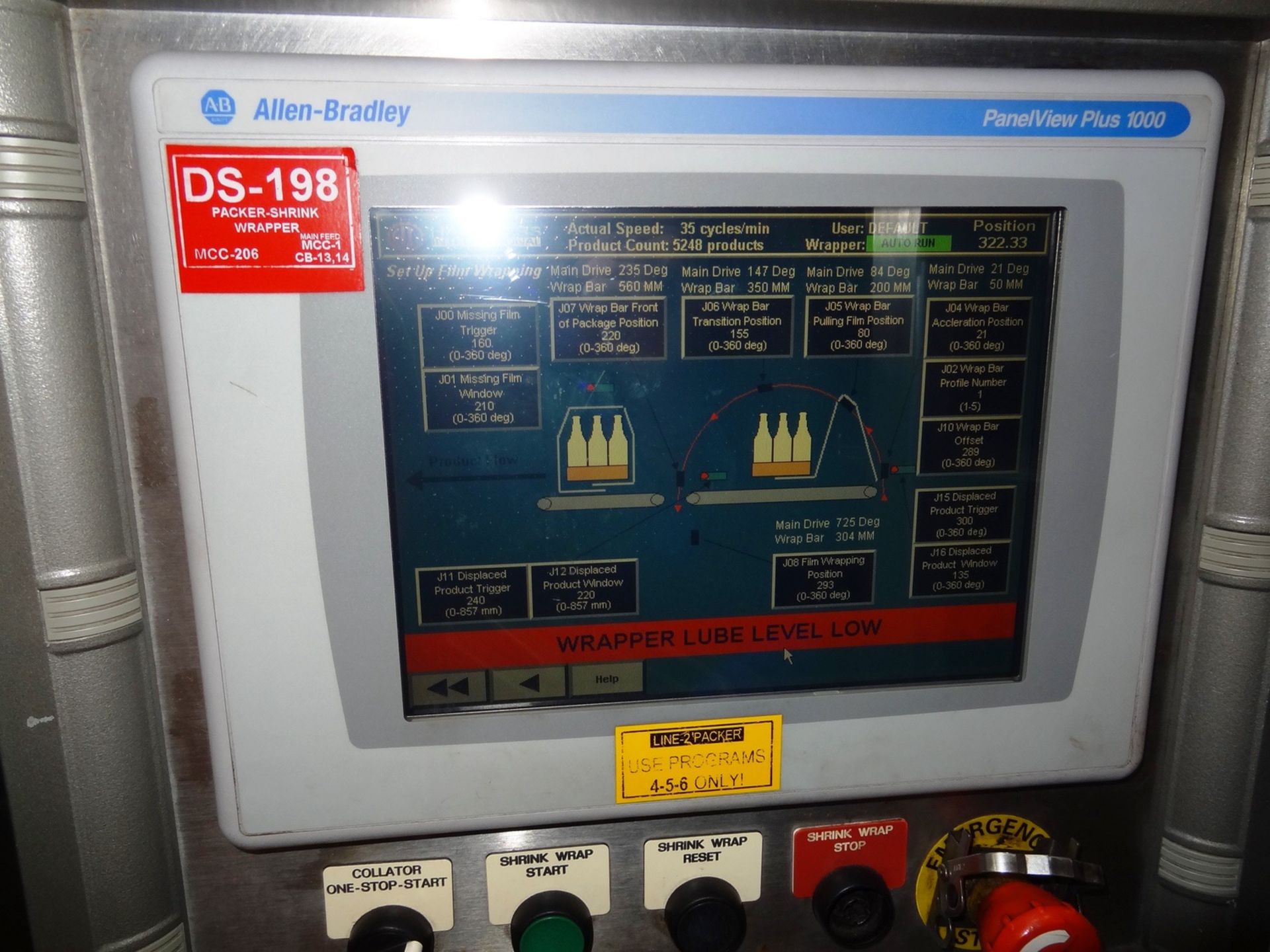 Hartness Model 4510 Padloader w/ Shrinkwrapper and Heat Tunnel, S/N: W4810002 - Image 2 of 5