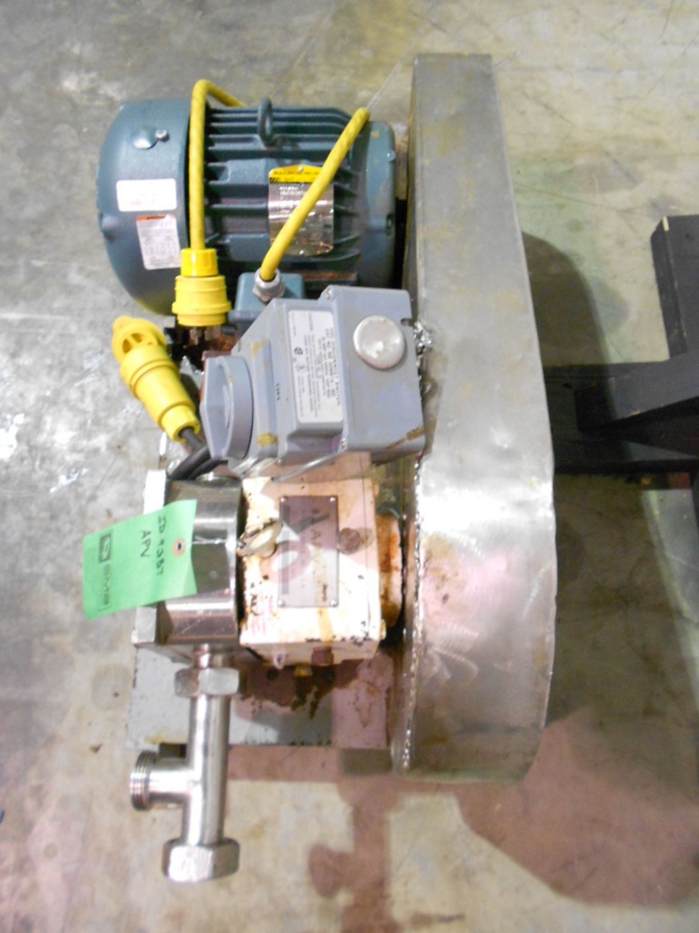 APV Stainless Steel 5hp Positive Displacement Pump, S/N: 1000002456161 - Image 2 of 2