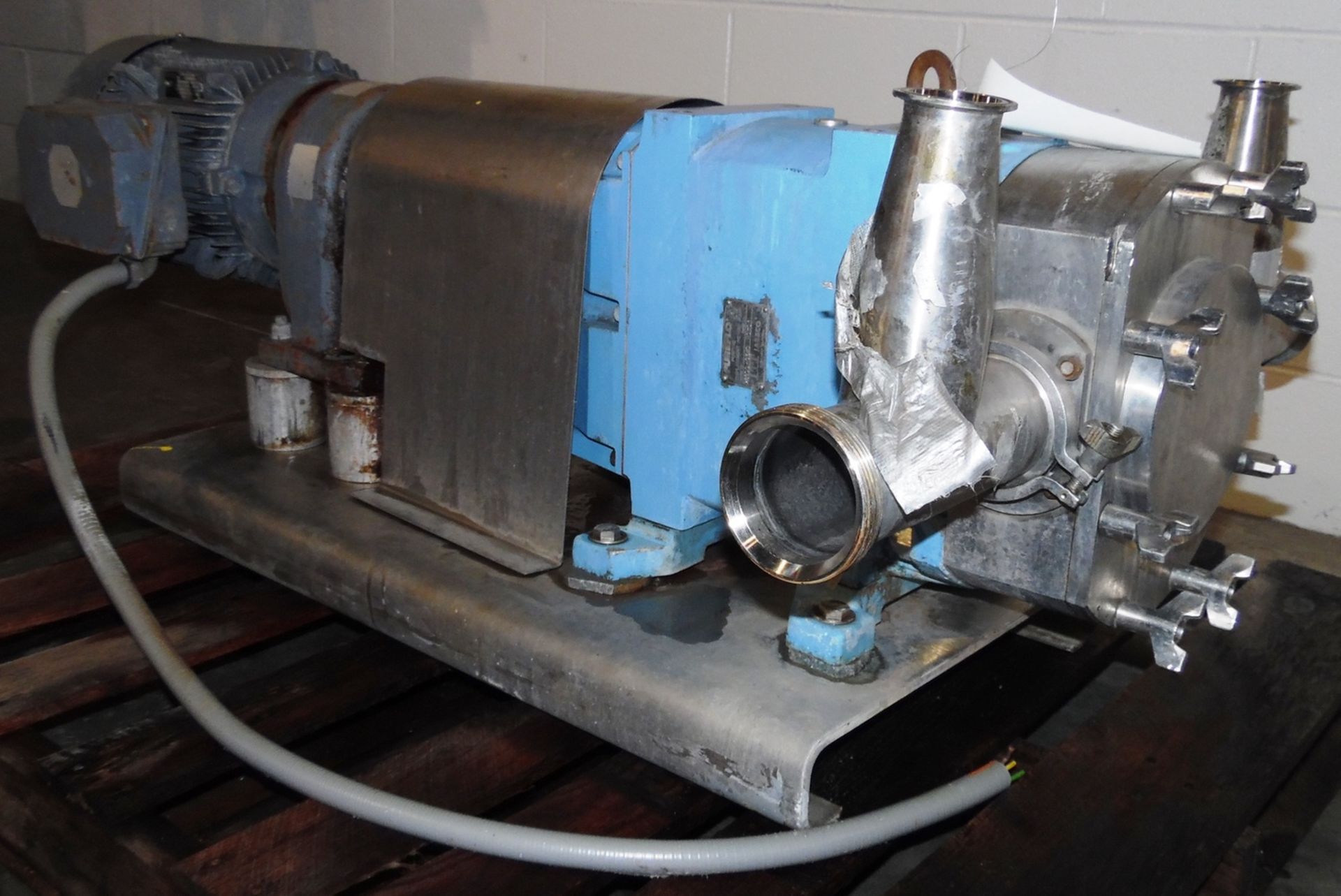 Jabsco Model 25800-0540 10hp Positive Displacement Sanitary Pump, S/N: 701 - Image 2 of 3