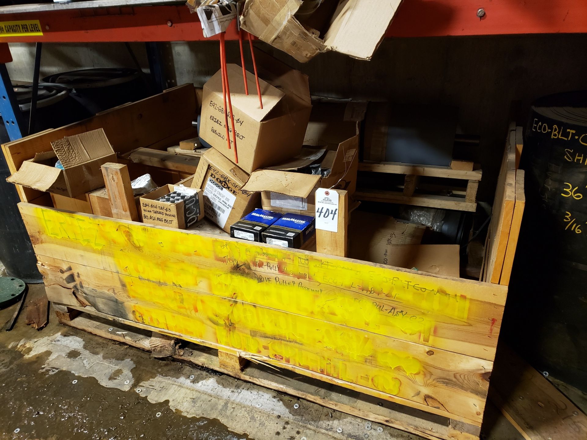 Pallet Lot Spare Parts | Rig Fee: $50