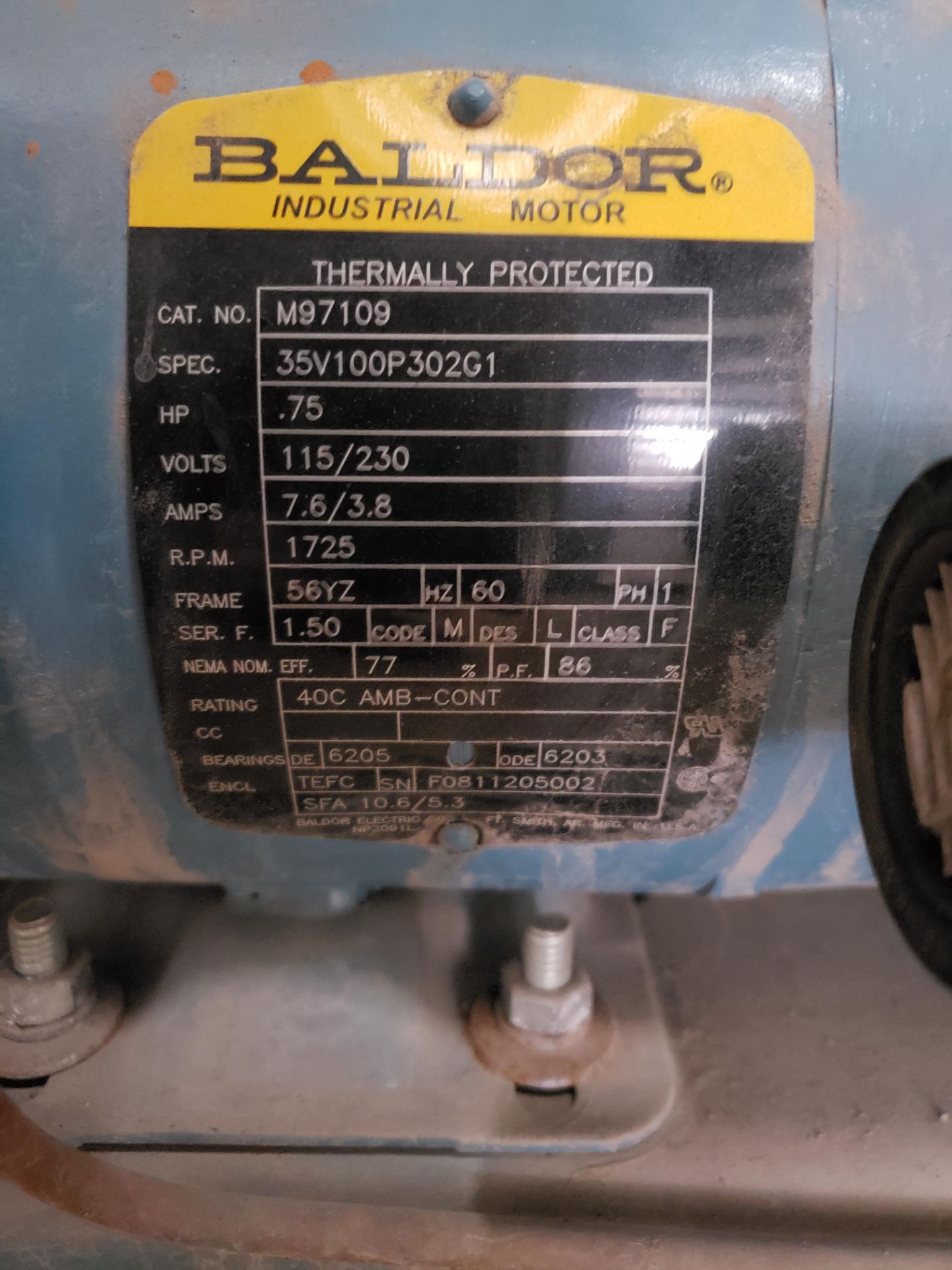 General Air Products Air Compressor, .75 HP | Rig Fee: $100 - Image 2 of 2