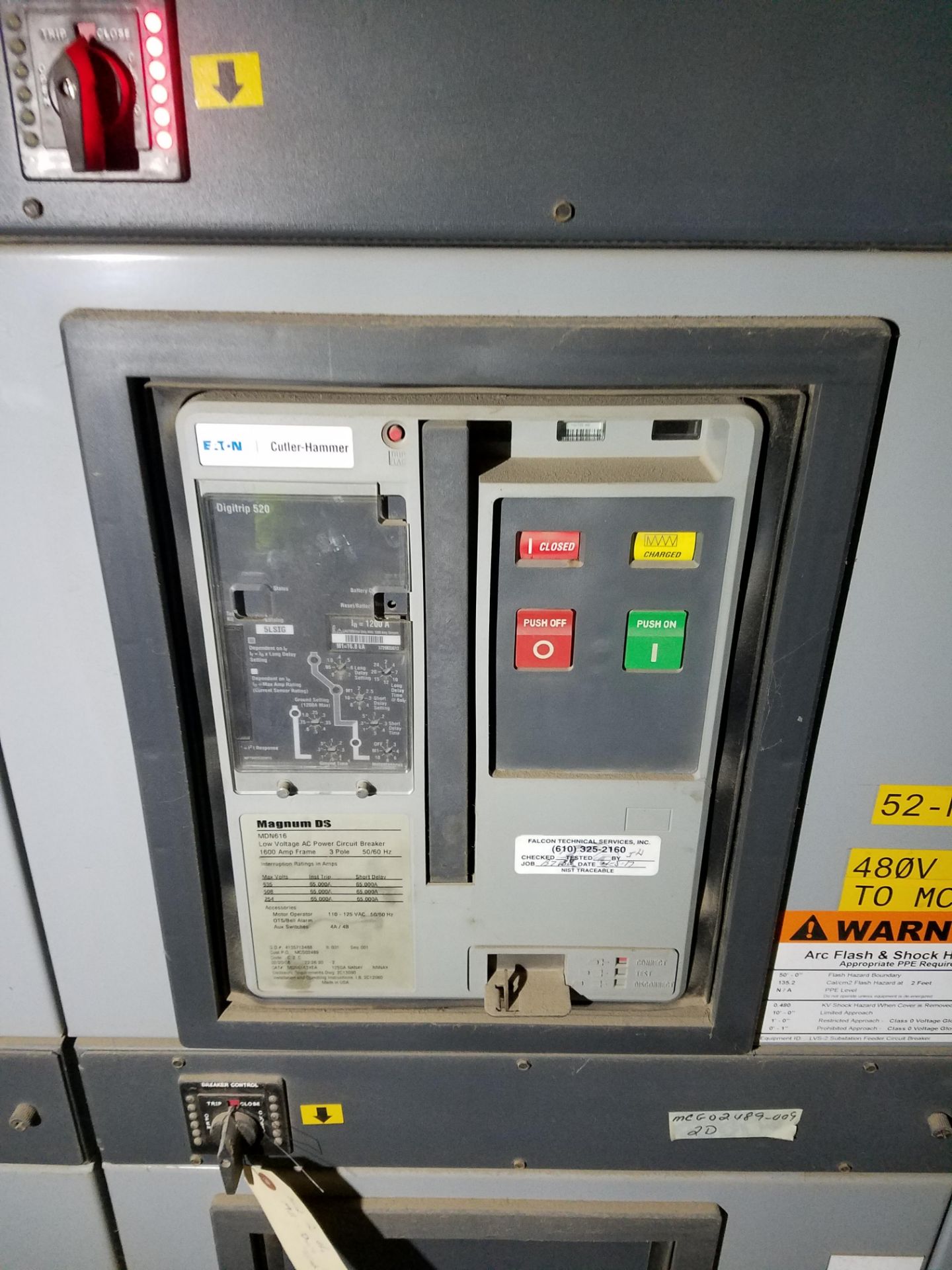 Cutler-Hammer Magnum DS Metal-Enclosed LV Switchgear | Rig Fee: $2000 - Image 8 of 9
