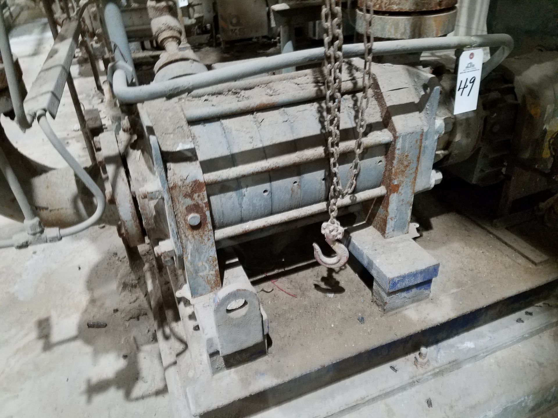 KSB Multi Stage Boiler Feedwater Pump w/ Siemens 650 HP Induction Motor | Rig Fee: $400 - Image 3 of 3