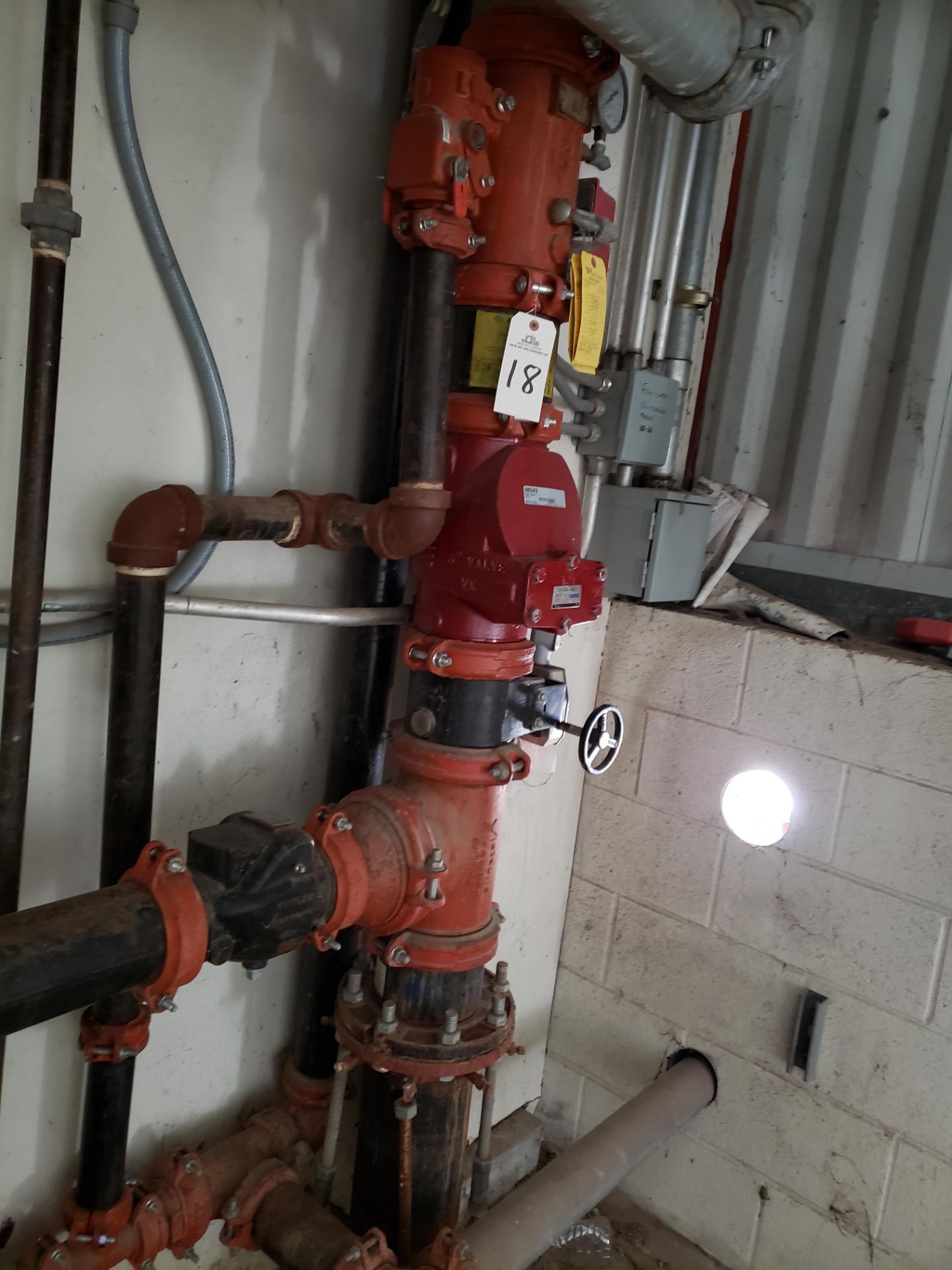 Fire Sprinkler Valves,Gauges and Pipe | Rig Fee: $100