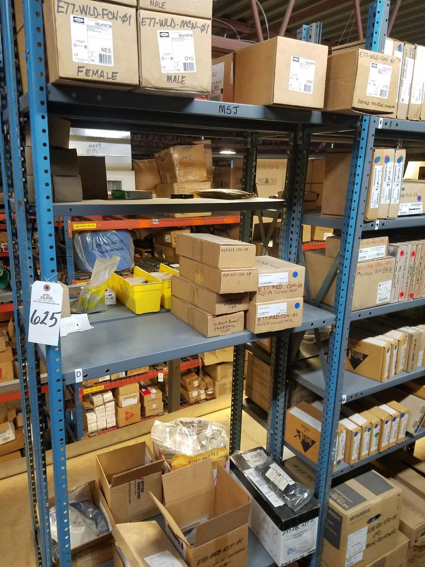 Contents of Spare Parts Storage Area On Mezzanine | Rig Fee: $400 - Image 2 of 19