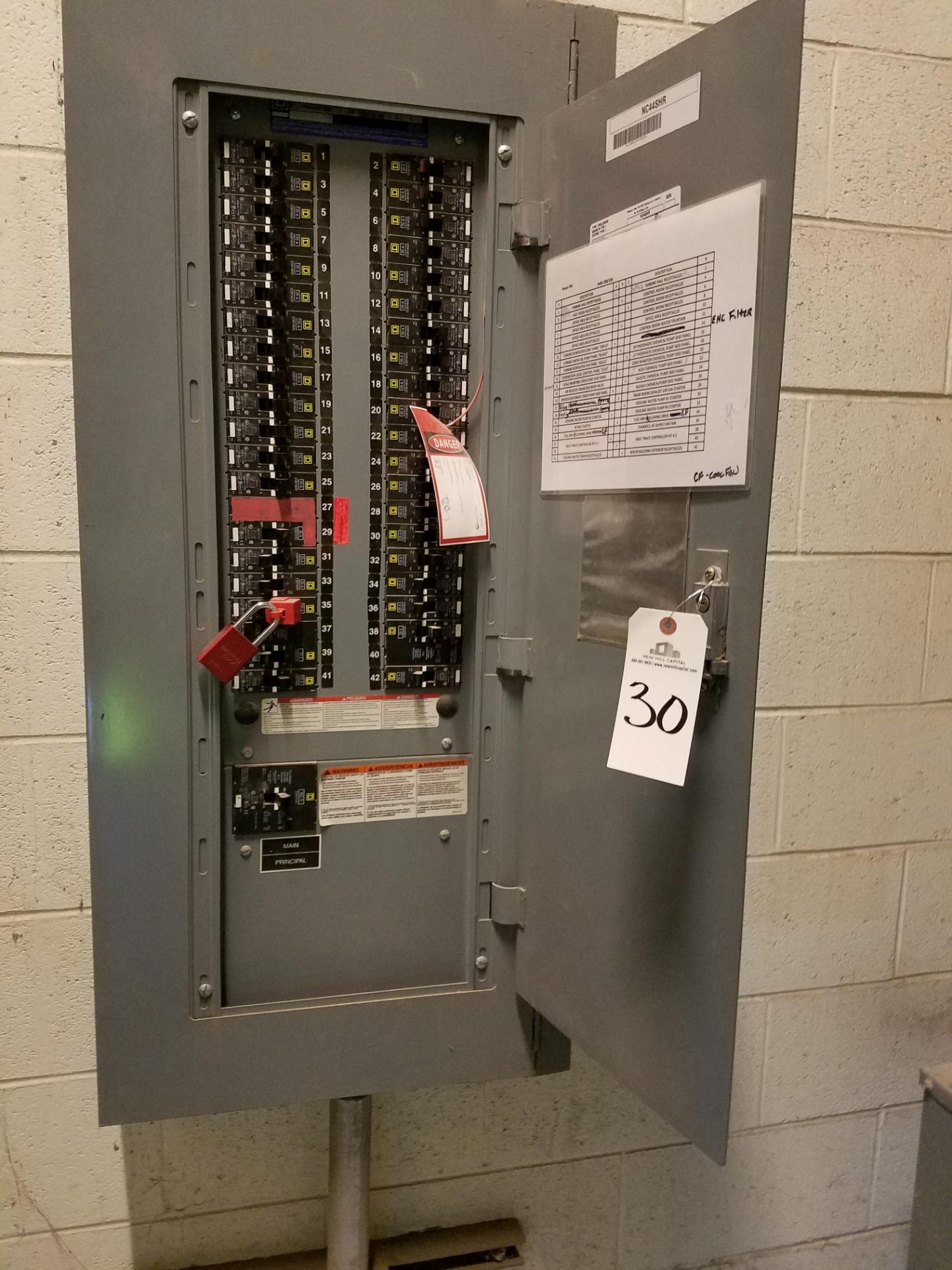 Square D Electrical Breaker Panel | Rig Fee: $100