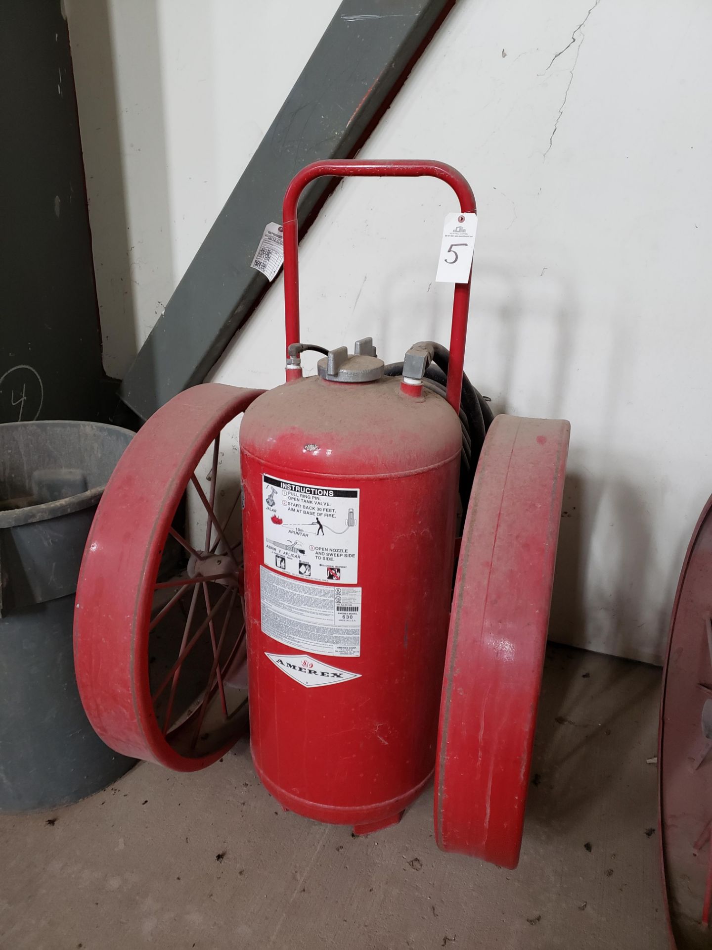 Amerex Fire Extinguisher, M# 630 | Rig Fee: $25