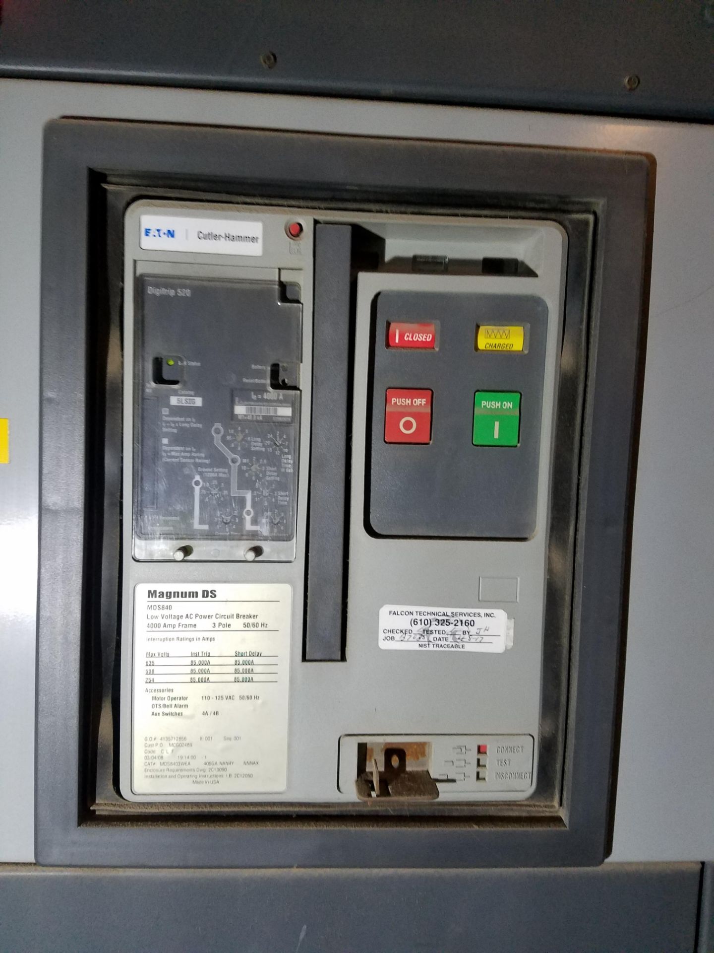 Cutler-Hammer Magnum DS Metal-Enclosed LV Switchgear | Rig Fee: $2000 - Image 5 of 10