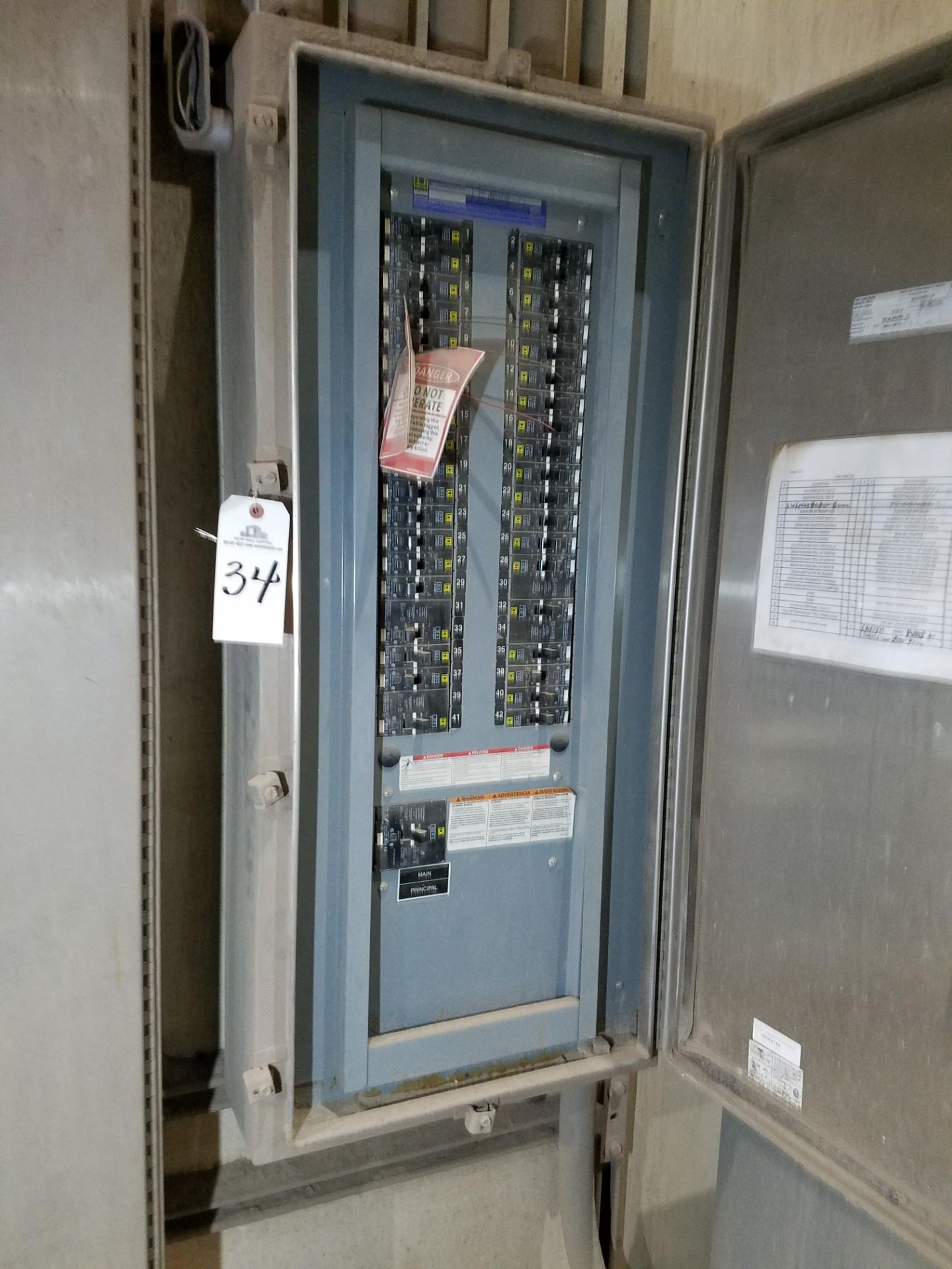 Square D Electrical Breaker Panel | Rig Fee: $100