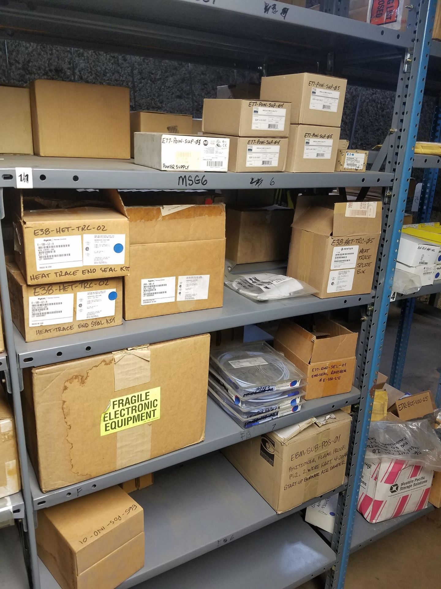 Contents of Spare Parts Storage Area On Mezzanine | Rig Fee: $400 - Image 13 of 19