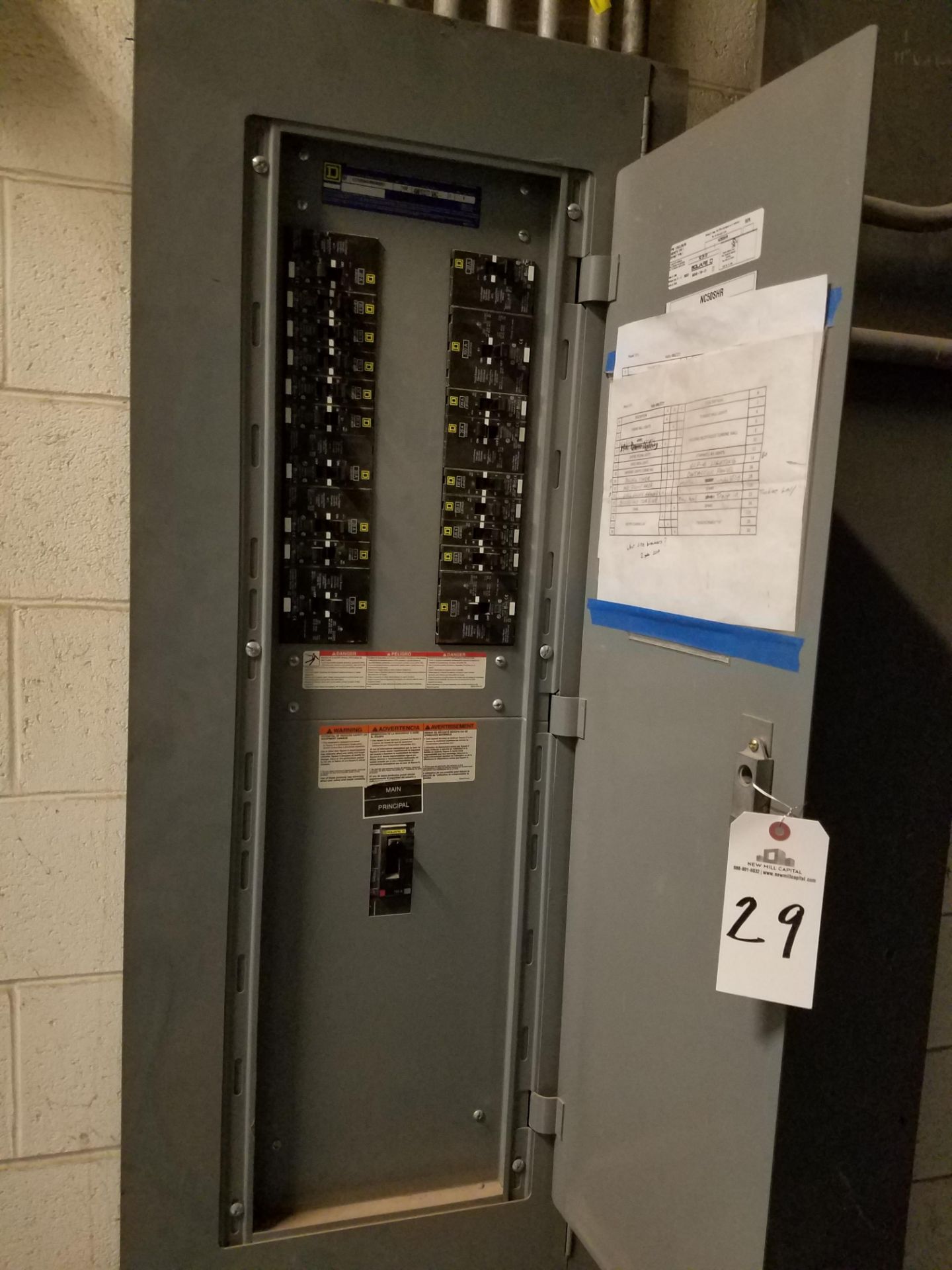 Square D Electrical Breaker Panel | Rig Fee: $100