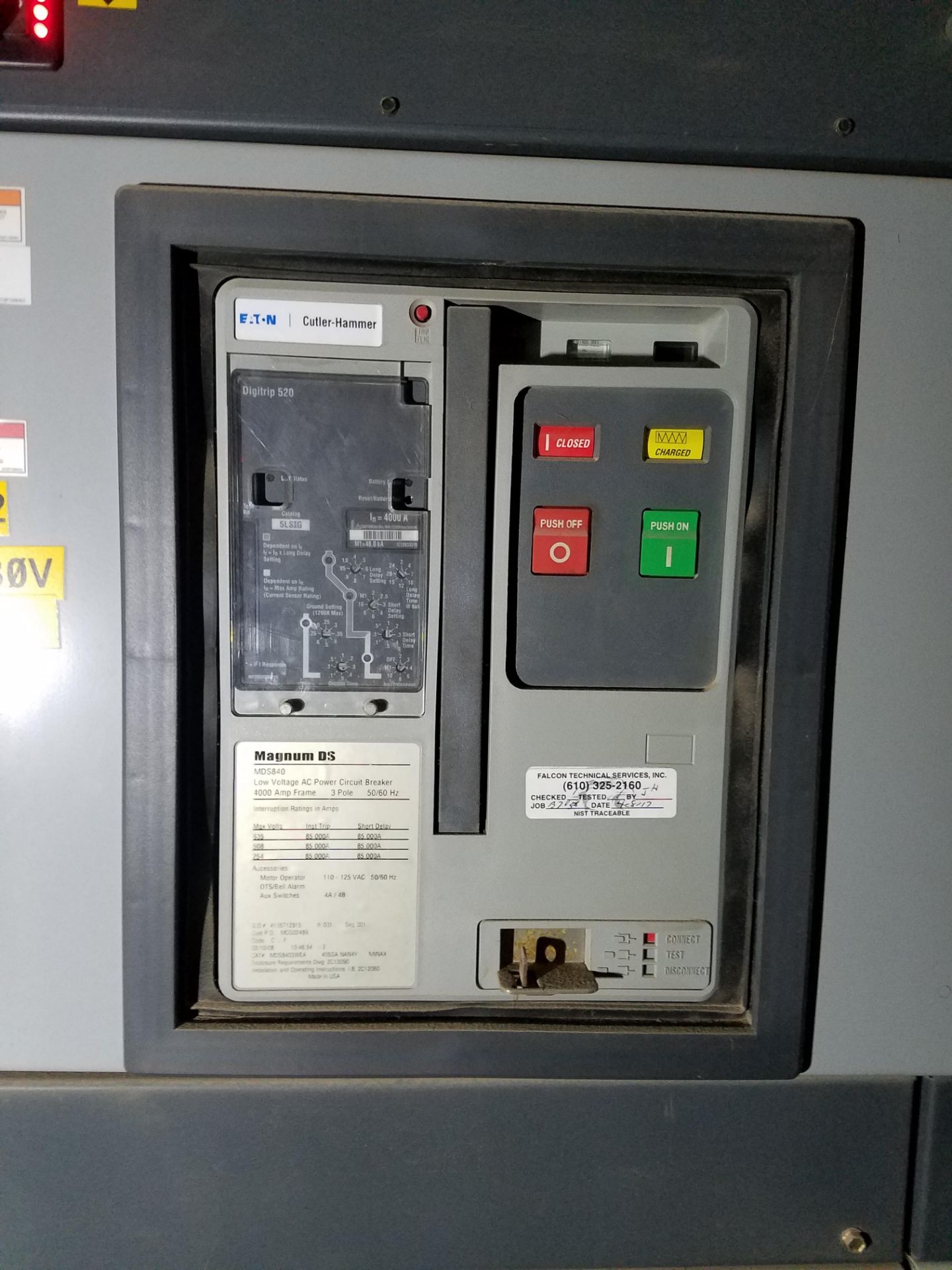 Cutler-Hammer Magnum DS Metal-Enclosed LV Switchgear | Rig Fee: $2000 - Image 7 of 9