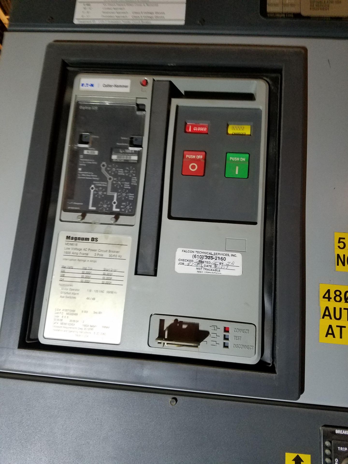 Cutler-Hammer Magnum DS Metal-Enclosed LV Switchgear | Rig Fee: $2000 - Image 3 of 9