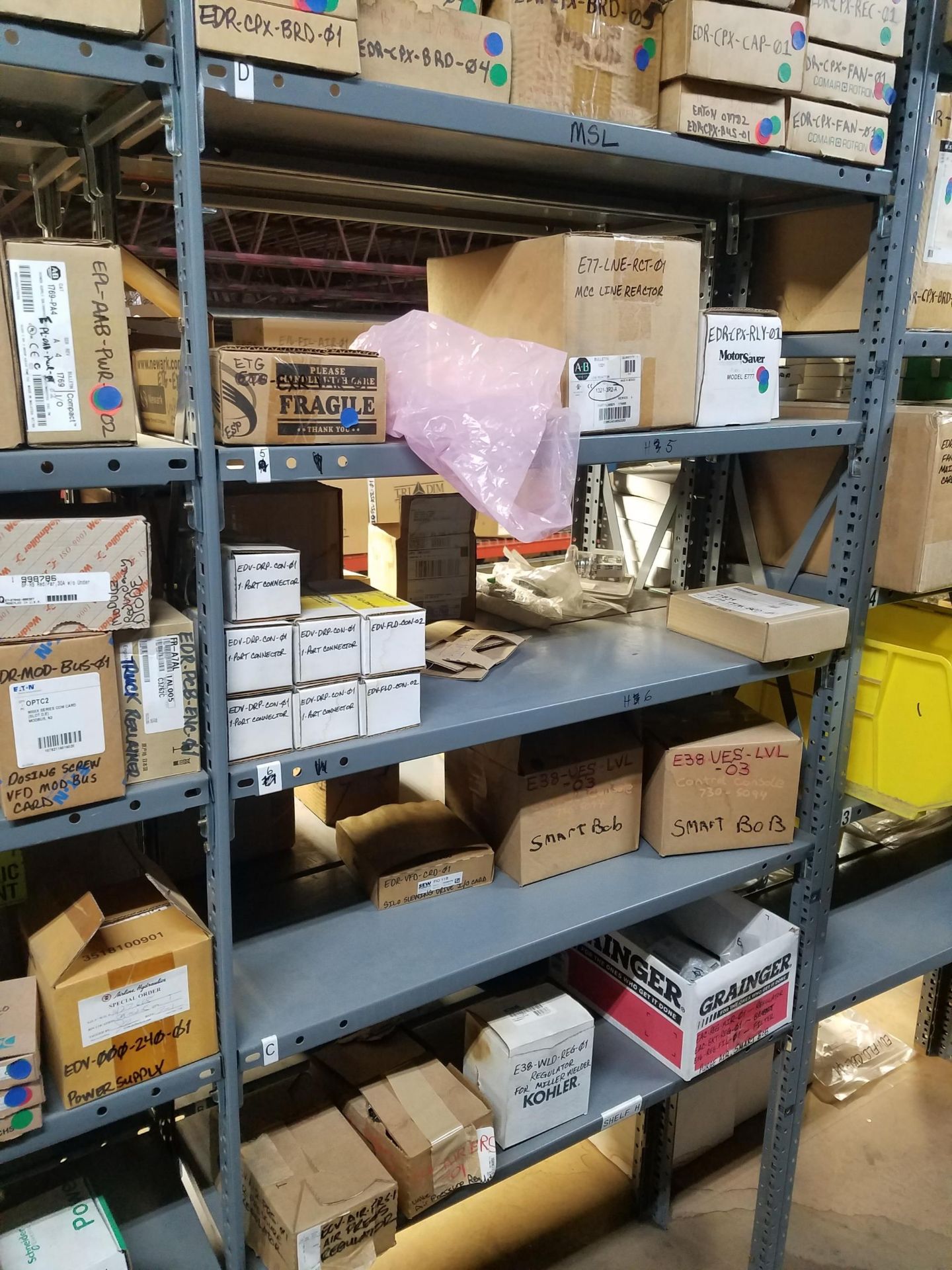 Contents of Spare Parts Storage Area On Mezzanine | Rig Fee: $400 - Image 4 of 19