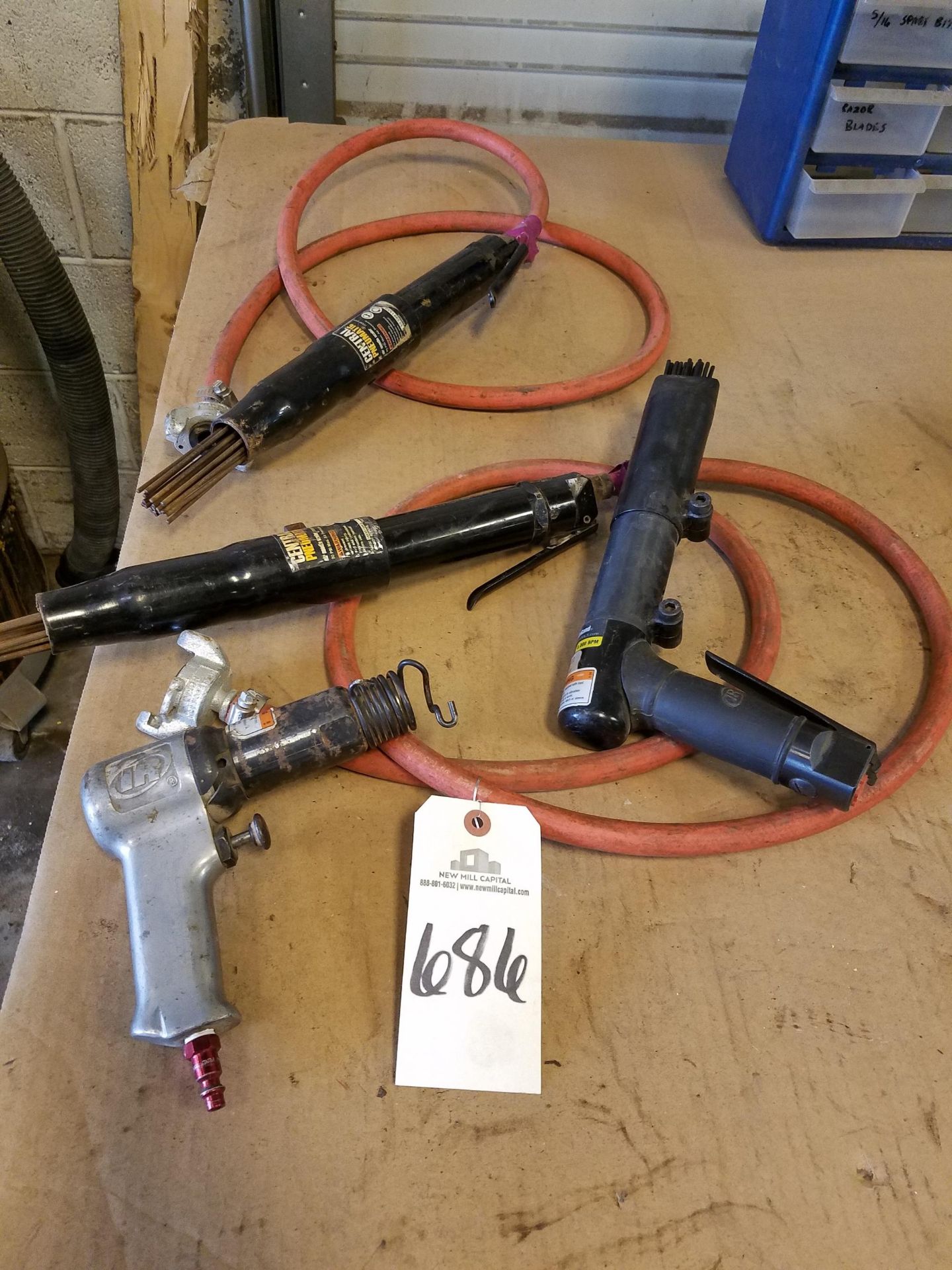 Lot of Air Powered Hand Tools | Rig Fee: $25