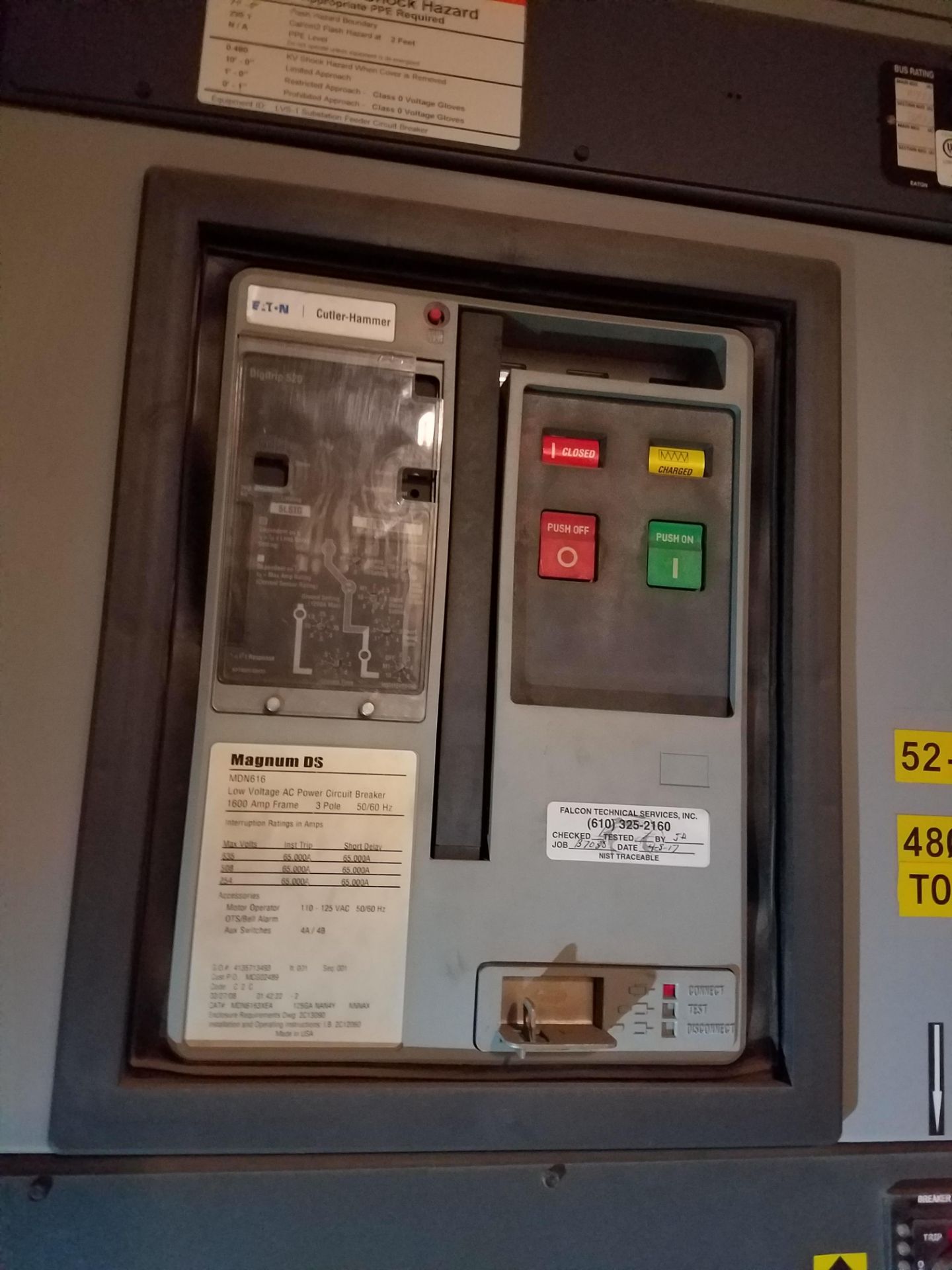 Cutler-Hammer Magnum DS Metal-Enclosed LV Switchgear | Rig Fee: $2000 - Image 7 of 10