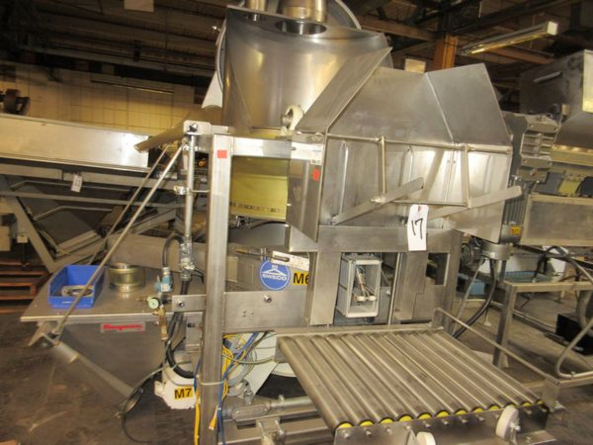 Sweco 30" Vibro-Energy Separator Side discharge with Box Dump / Sifter, 3 HP Used | Rig Fee: $150