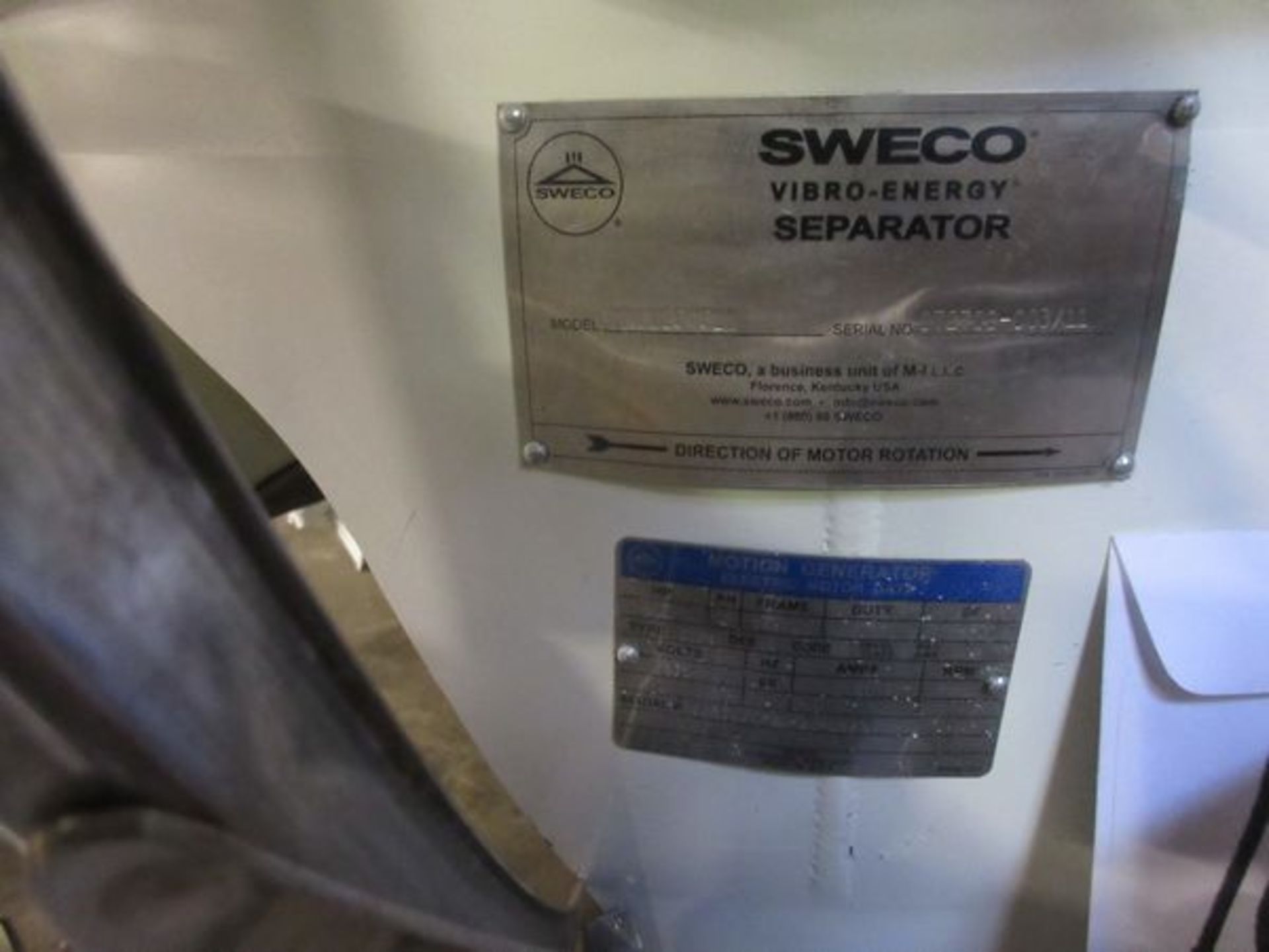 Sweco 30" Vibro-Energy Separator Side discharge with Box Dump / Sifter, 3 HP Used | Rig Fee: $150 - Image 6 of 7