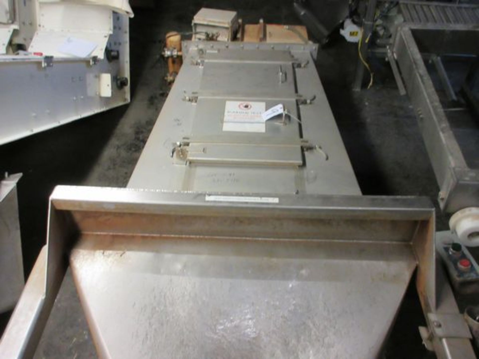 50# Bag Dump Station Stainless Steel Single Door Dust collection Chamber w/Dump St | Rig Fee: $100 - Image 2 of 9