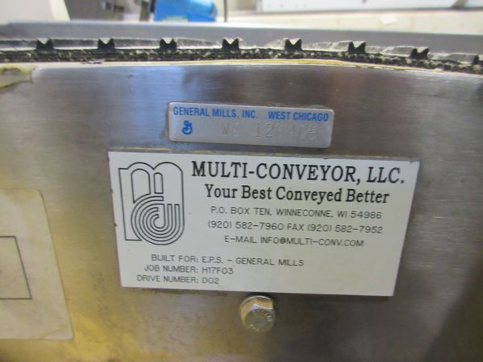 Multi-Conveyor Power Incline Belt Conveyor, 14" x Approx. 13', .5 HP | Rig Fee: $50 - Image 2 of 3