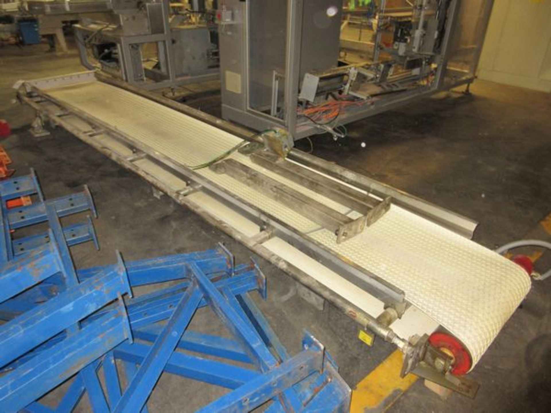 FDA Food Grade 22" x Approx. 14' Belt Conveyor | Rig Fee: $10 - Image 2 of 2