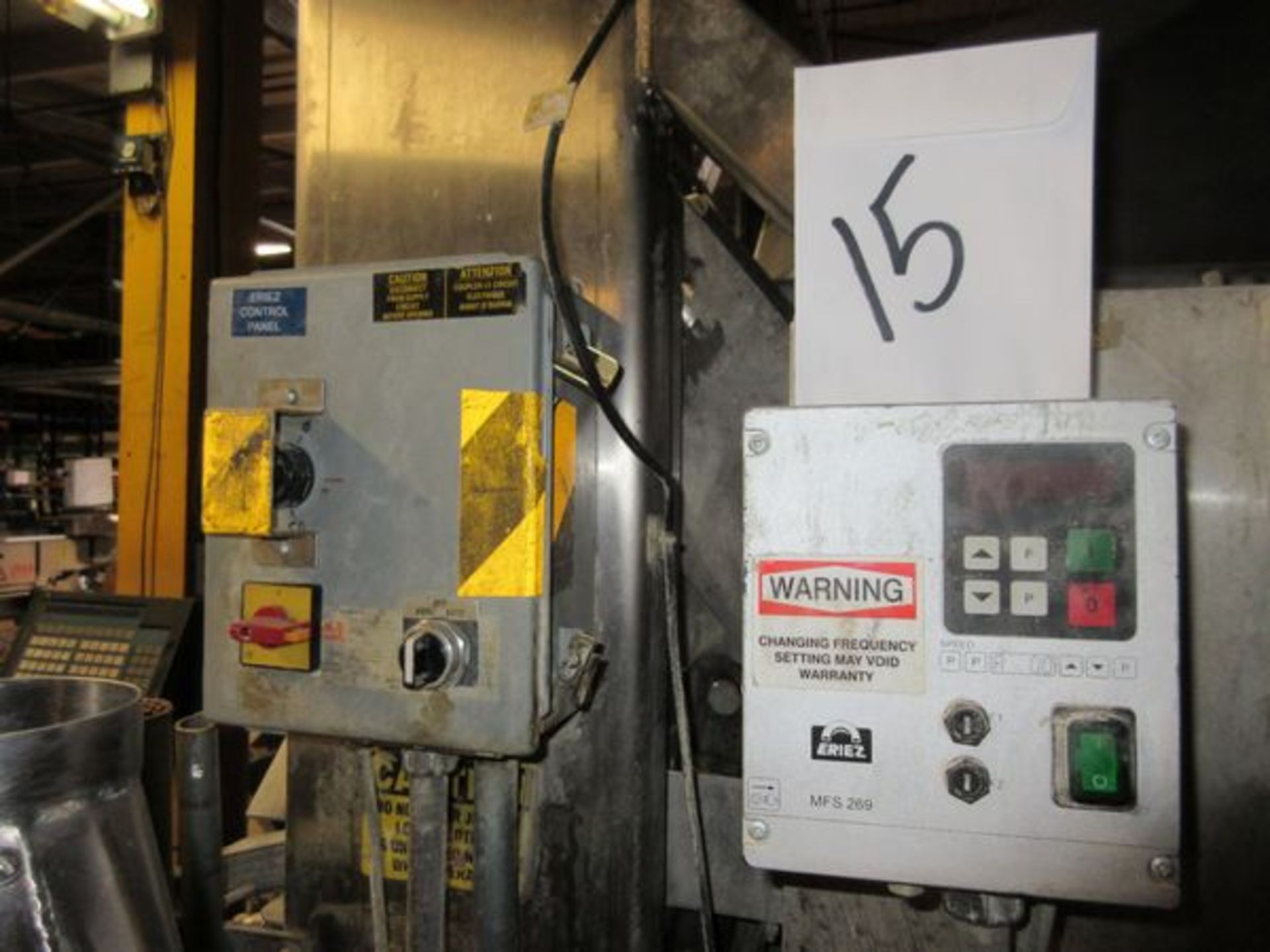 Kamflex #2000 Tote Hero/Refeed Dump Station, s/n 20001082, 51" Rolls, 3 HP | Rig Fee: $50 - Image 8 of 8