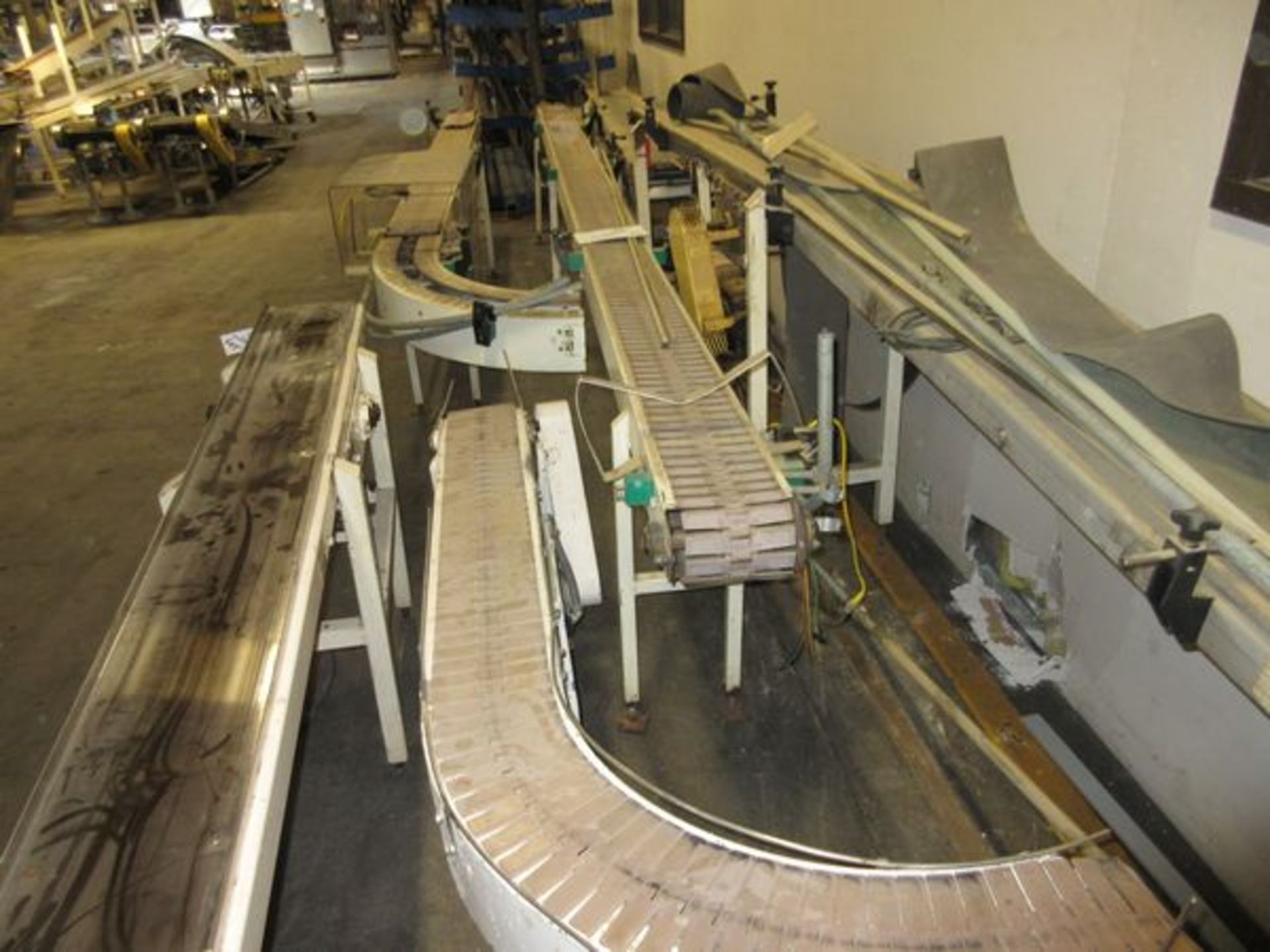 LOT (7) Asst. Sections of Power Plastic Cleat & Belt Conveyor, 10" x 100", 9" x 20 | Rig Fee: $50 - Image 3 of 5