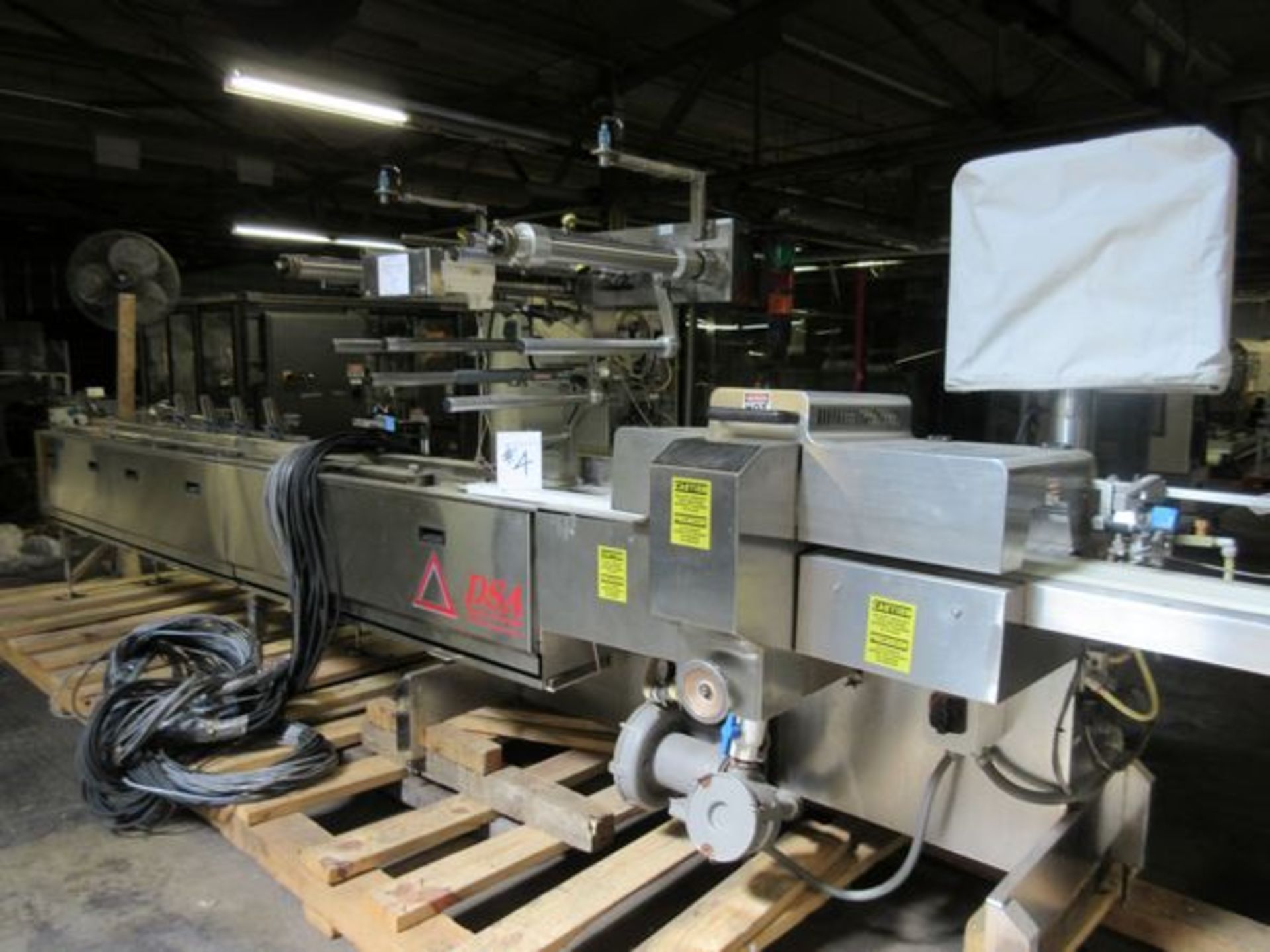 2011 Ilapak Delta Hawk Flow Wrapper, 250PPM, Stainless Steel Wash Down w/Allen Bra | Rig Fee: $350