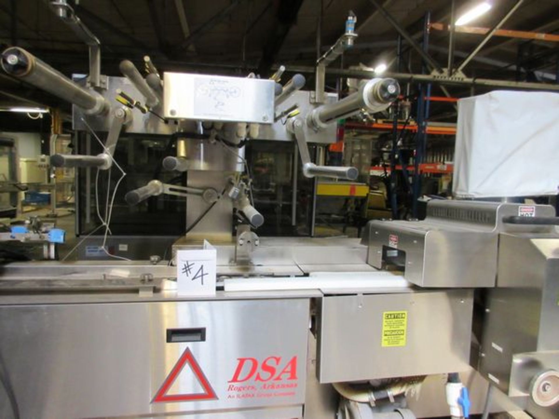 2011 Ilapak Delta Hawk Flow Wrapper, 250PPM, Stainless Steel Wash Down w/Allen Bra | Rig Fee: $350 - Image 3 of 8