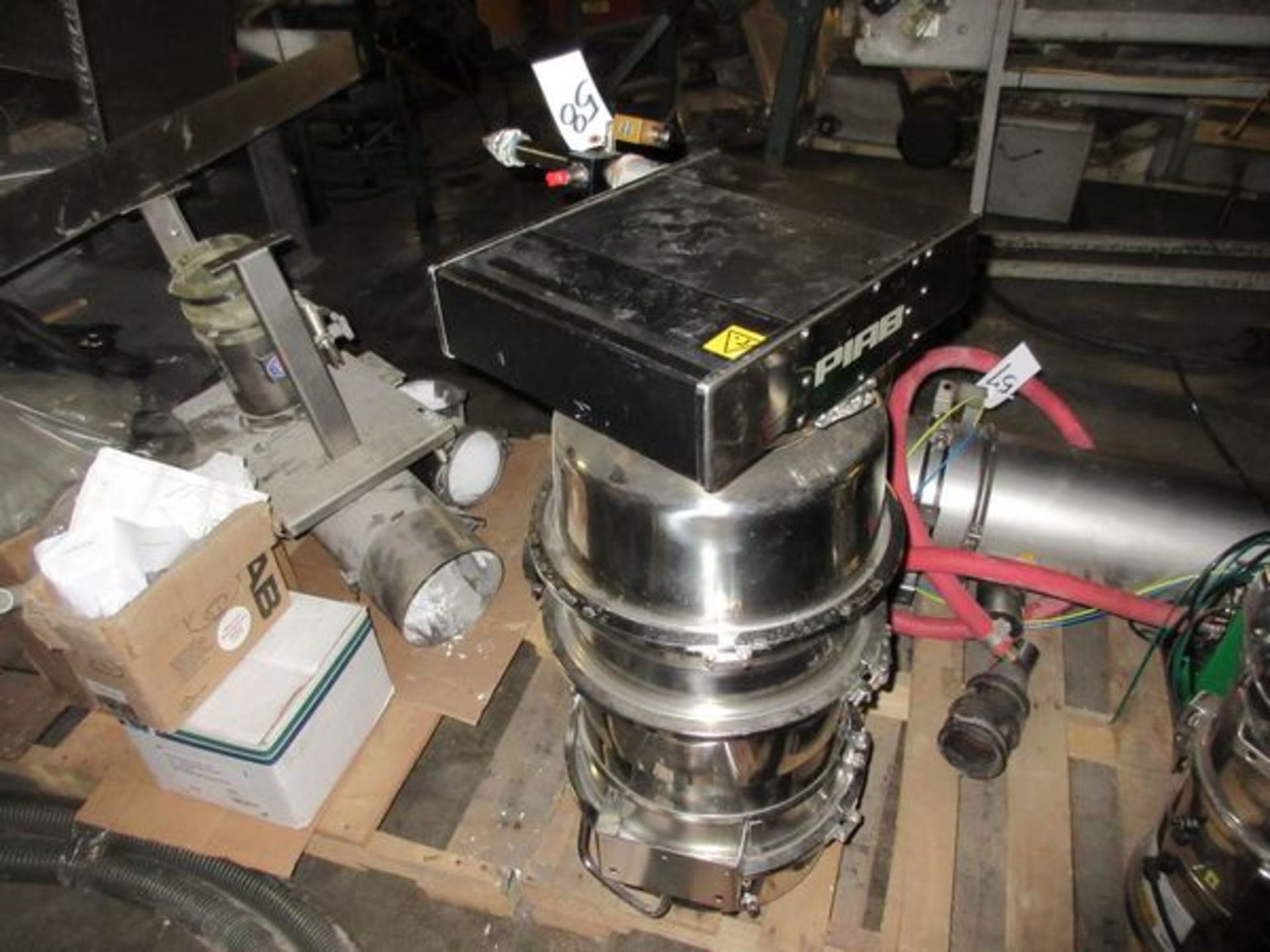Piab MLL200 Stainless Steel Vacuum Conveyor Chamber, Tooless Quick Clean for Conve | Rig Fee: $25 - Image 3 of 3