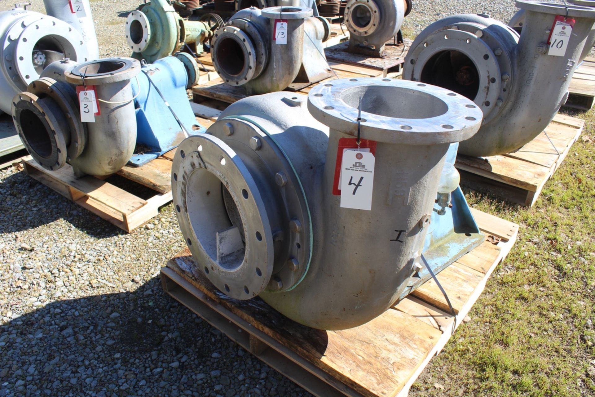 Allis-Chalmers FB3A End Suction Pump 10x12, 316SS, FLG | Load Fee: $5