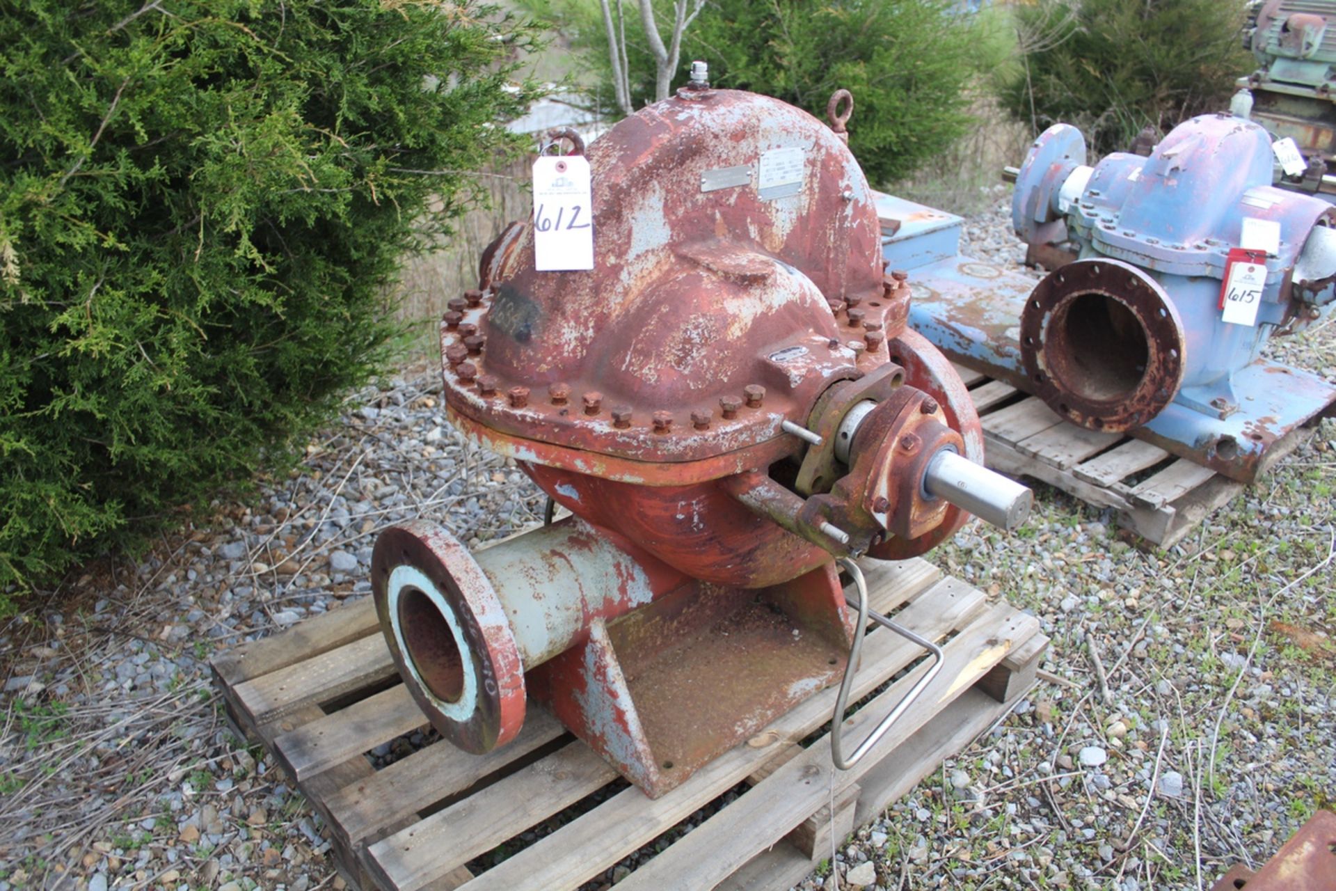 1 ea. Ingersoll-Rand S Split-Case Pump 6x10-18, DI, 2000gpm @ 195tdh | Load Fee: $5