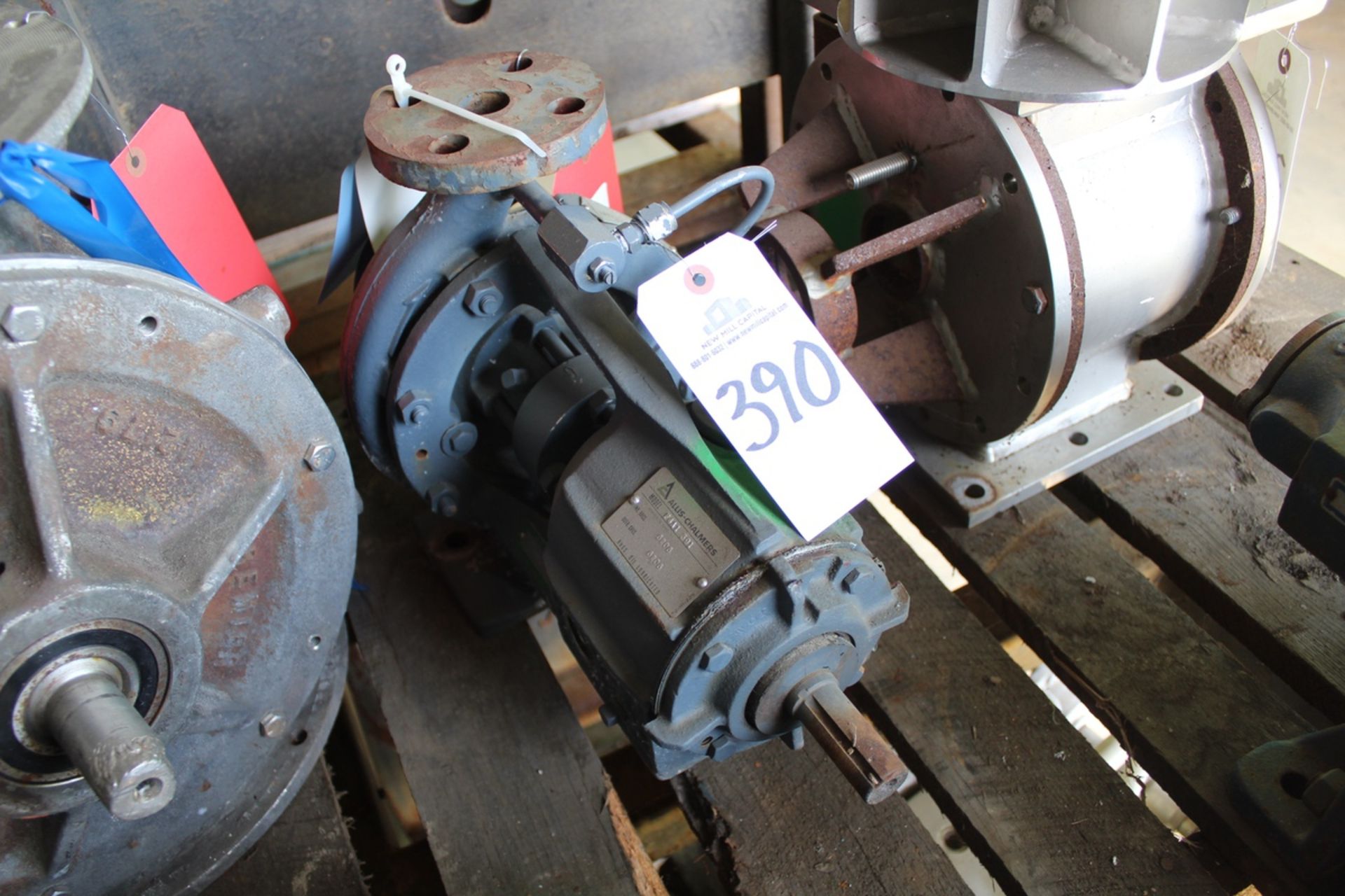 Allis-Chalmers Pump Model F4A1 391, 1x1.5-6 Iron | Load Fee: $5