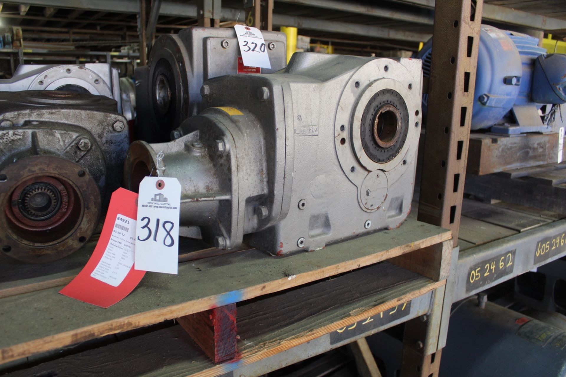 Nord reducer, Model 9043.1AZDB-N56C, 568.04 ratio, 3.1 output rpm | Load Fee: $5