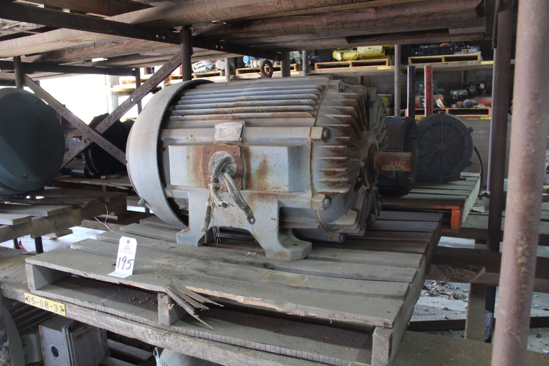 1 ea. 200 hp 1800 rpm 445TS 460V TEFC (Allis-Chalmers) | Load Fee: $5