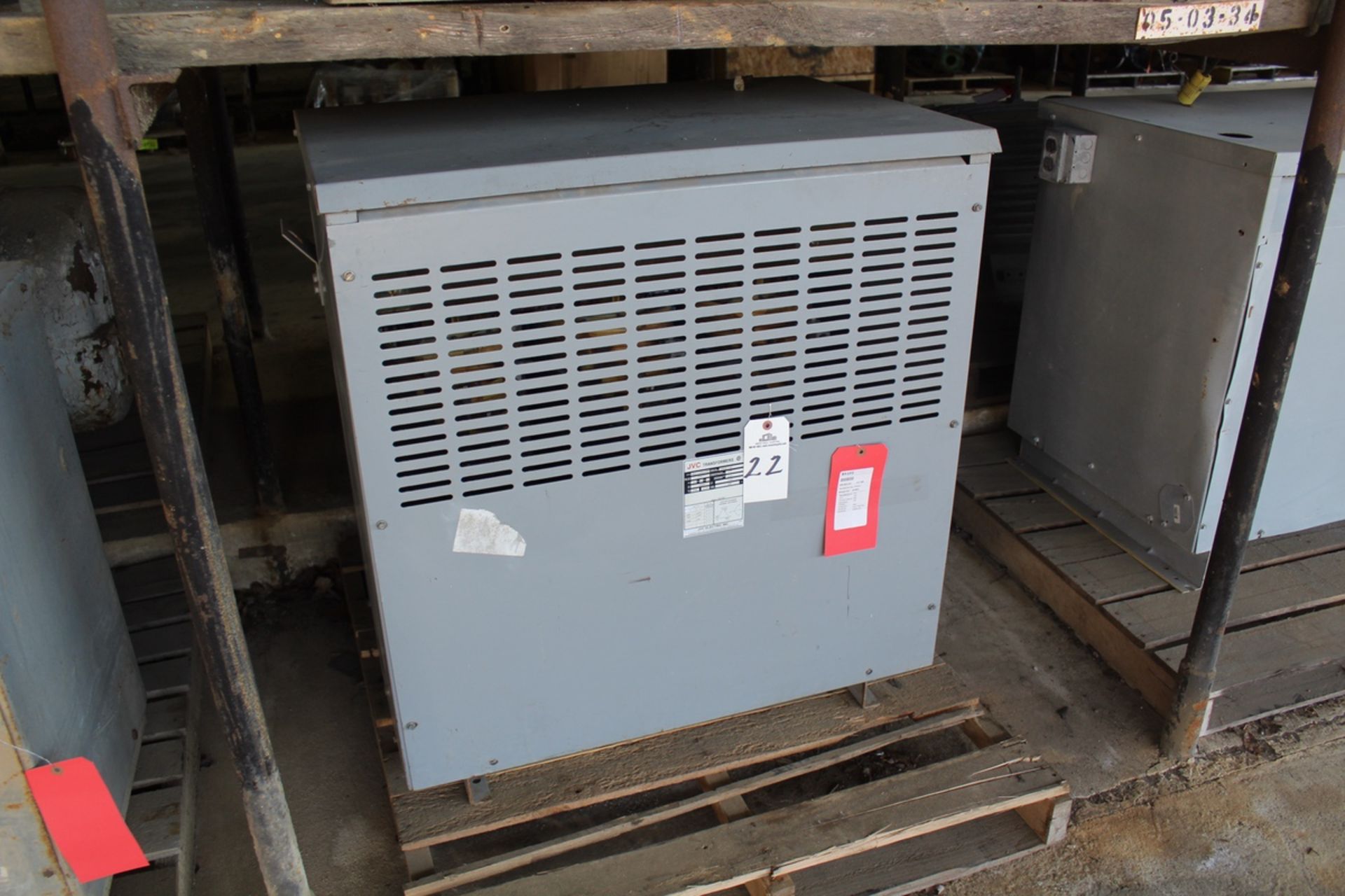 130 KVA 3 Ph Transformer 480 Prim/230 Sec | Load Fee: $5