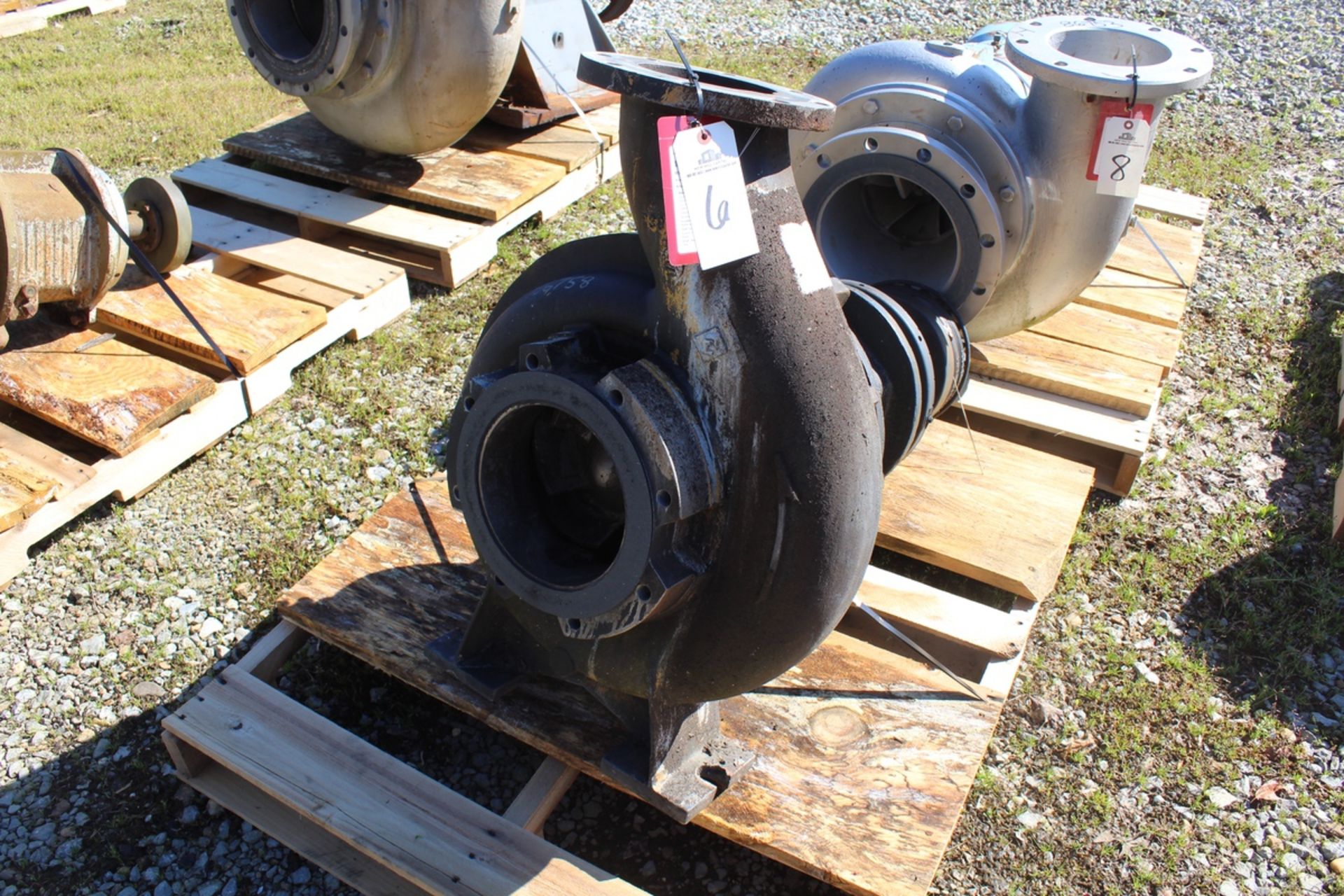 Allis-Chalmers End Suction Pump 6X8, 316SS, FLG | Load Fee: $5