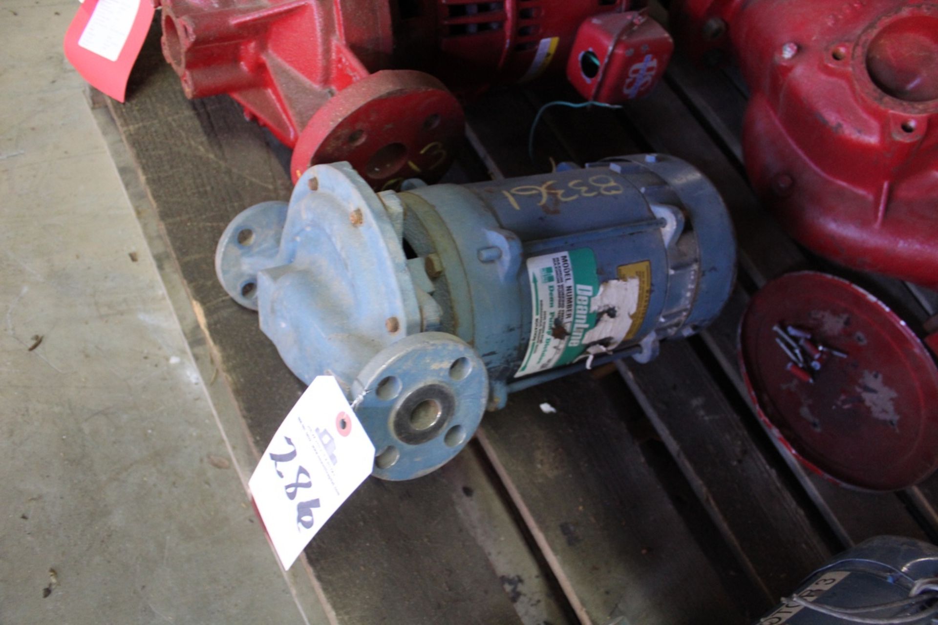 Dean In-line Pump 0.75 x 0.75, 316SS material, 1.75 hp 3600 rpm | Load Fee: $5