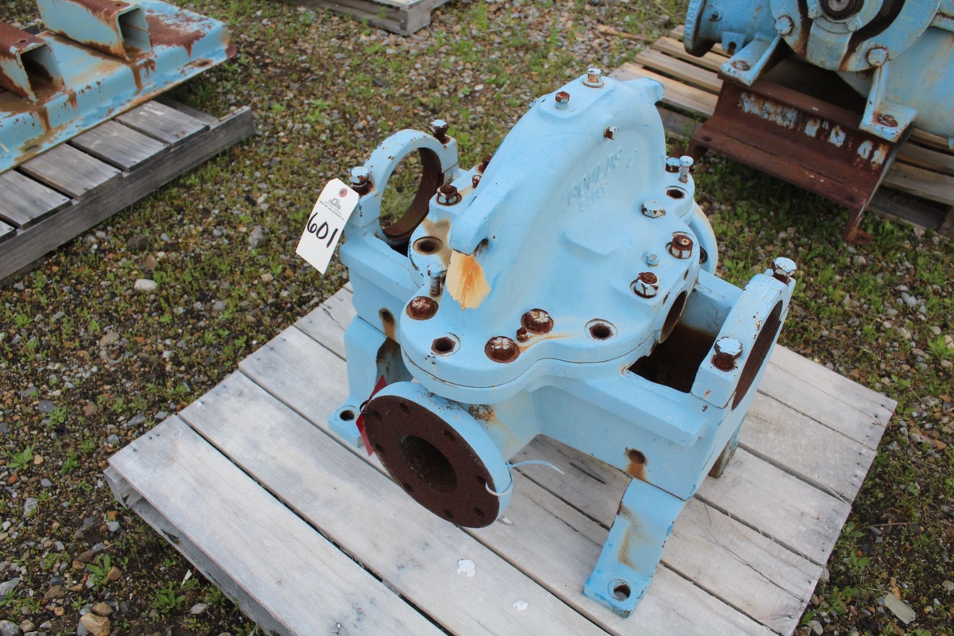 Goulds 3405M split case pump 4x6-14, Iron, casing only, Pattern # 52098 and 52097 | Load Fee: $5