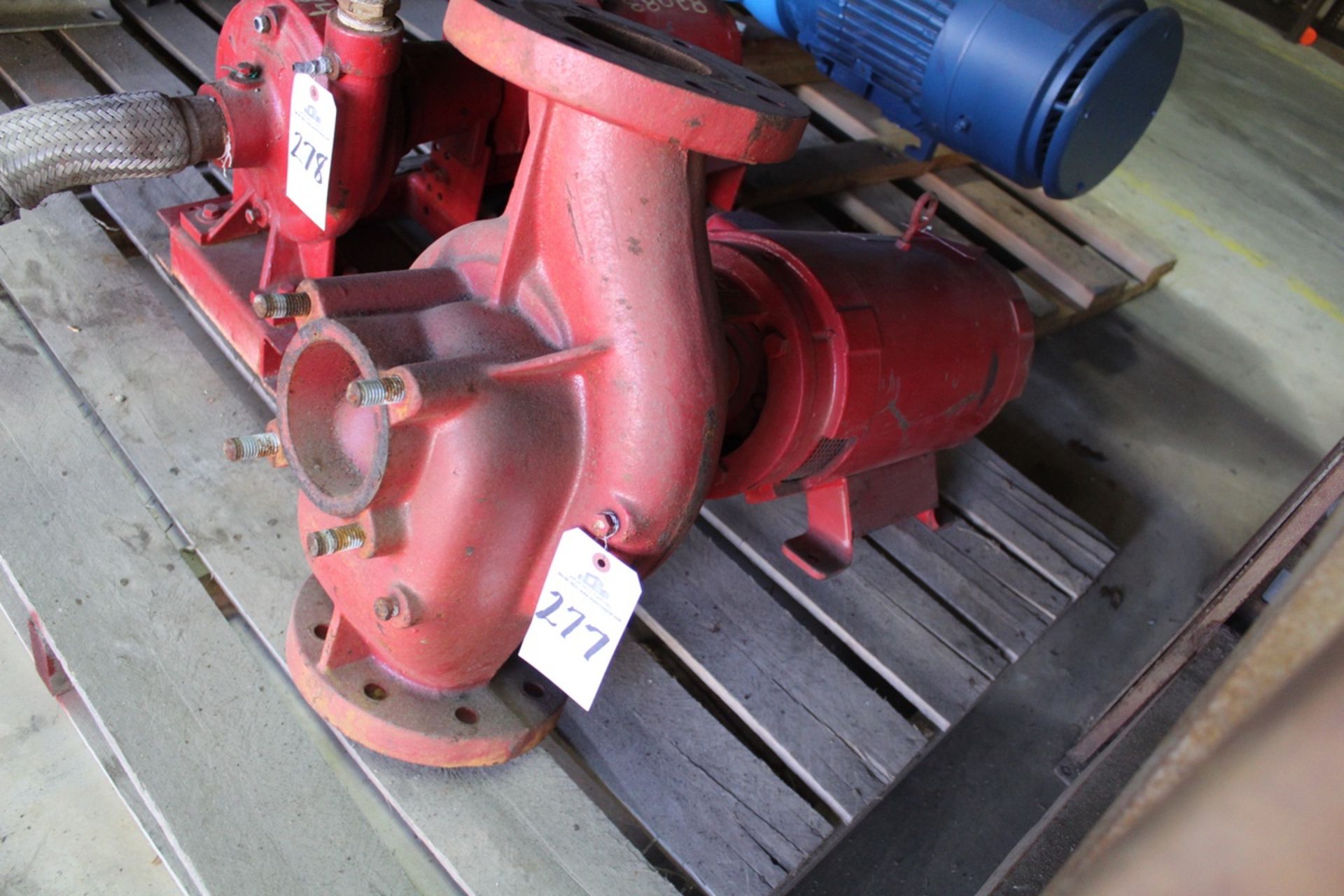 Bell-Gosset Inline pump, Model 80 4x4, iron material , 500 gpm @ 130 tdh, 25 hp 360 | Load Fee: $5
