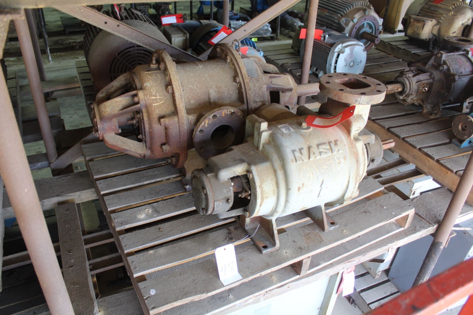 1 ea. Nash SC3 Vacuum Pump 3" DI FLG, 1 ea. Nash K4 Vacuum Pump 4" DI FLG | Load Fee: $5