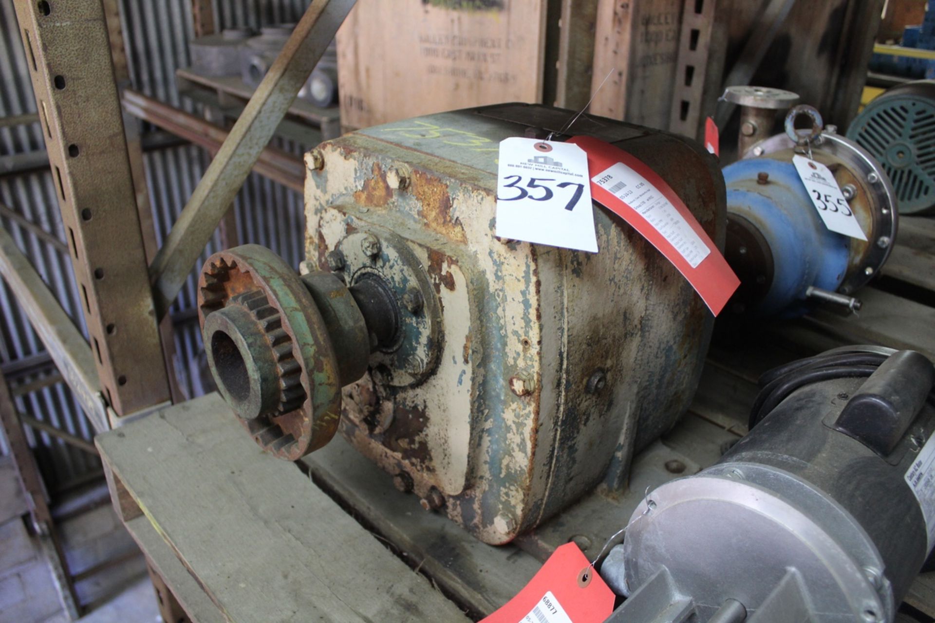 Dodge TXM300 Concentric Reducer 7.45 ratio, 1750 input rpm, solid shaft | Load Fee: $5