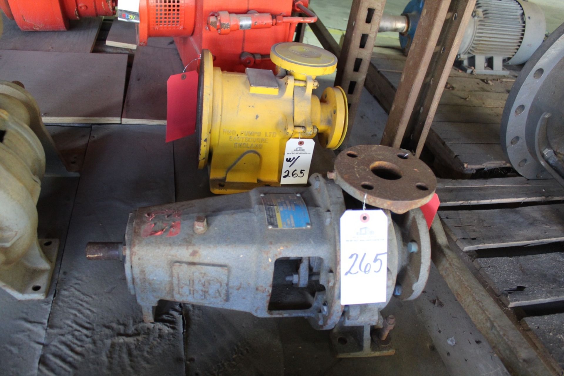 1 ea. Kontro HCOL Pump 1.5x2 316SS, 1 ea. Ingersoll-Rand HC Pump 2x2.5-6 DI/316SS | Load Fee: $5