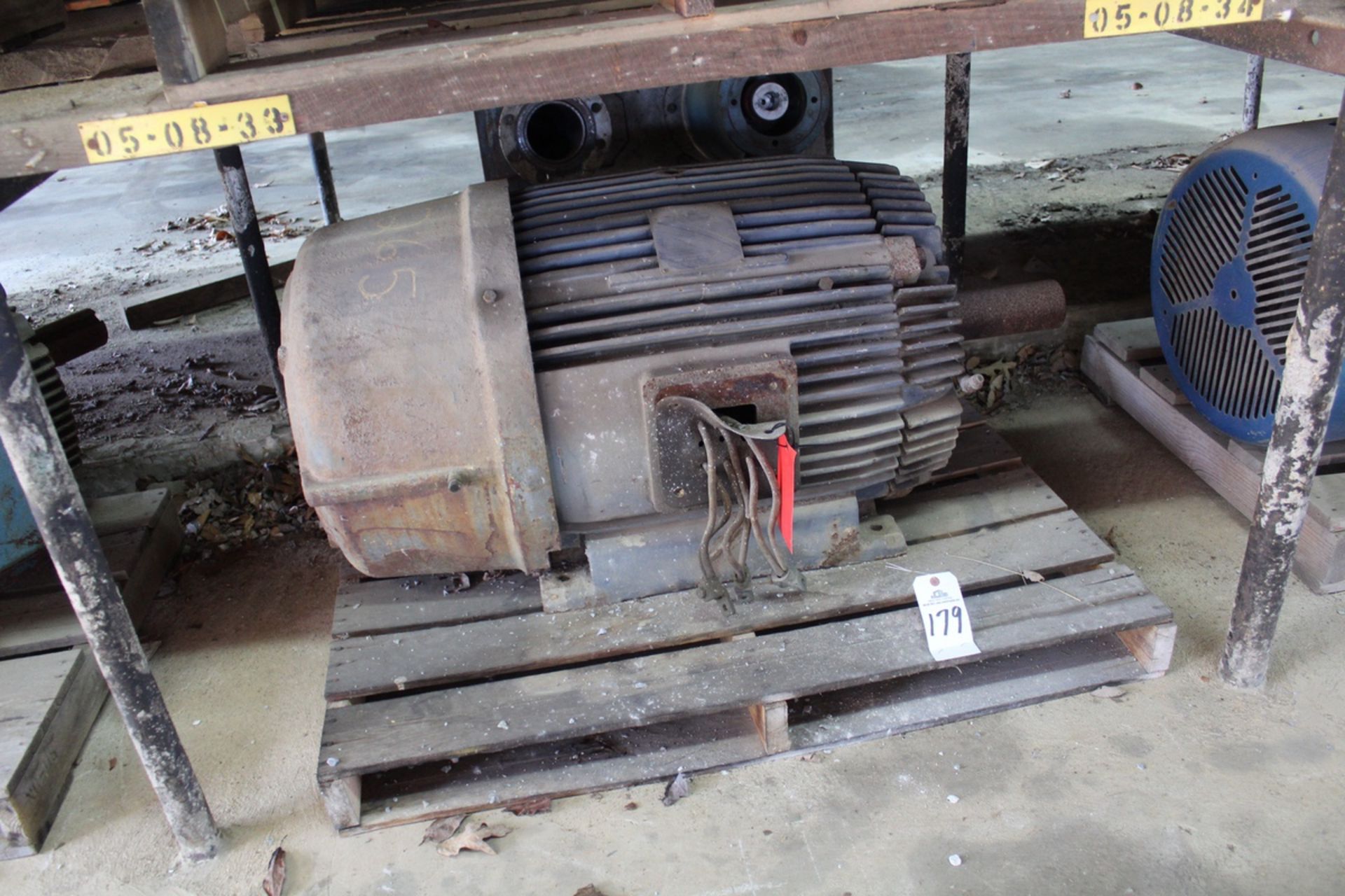 1 ea. 125 hp 900 rpm 447T 460V TEFC (Louis-Allis) | Load Fee: $5