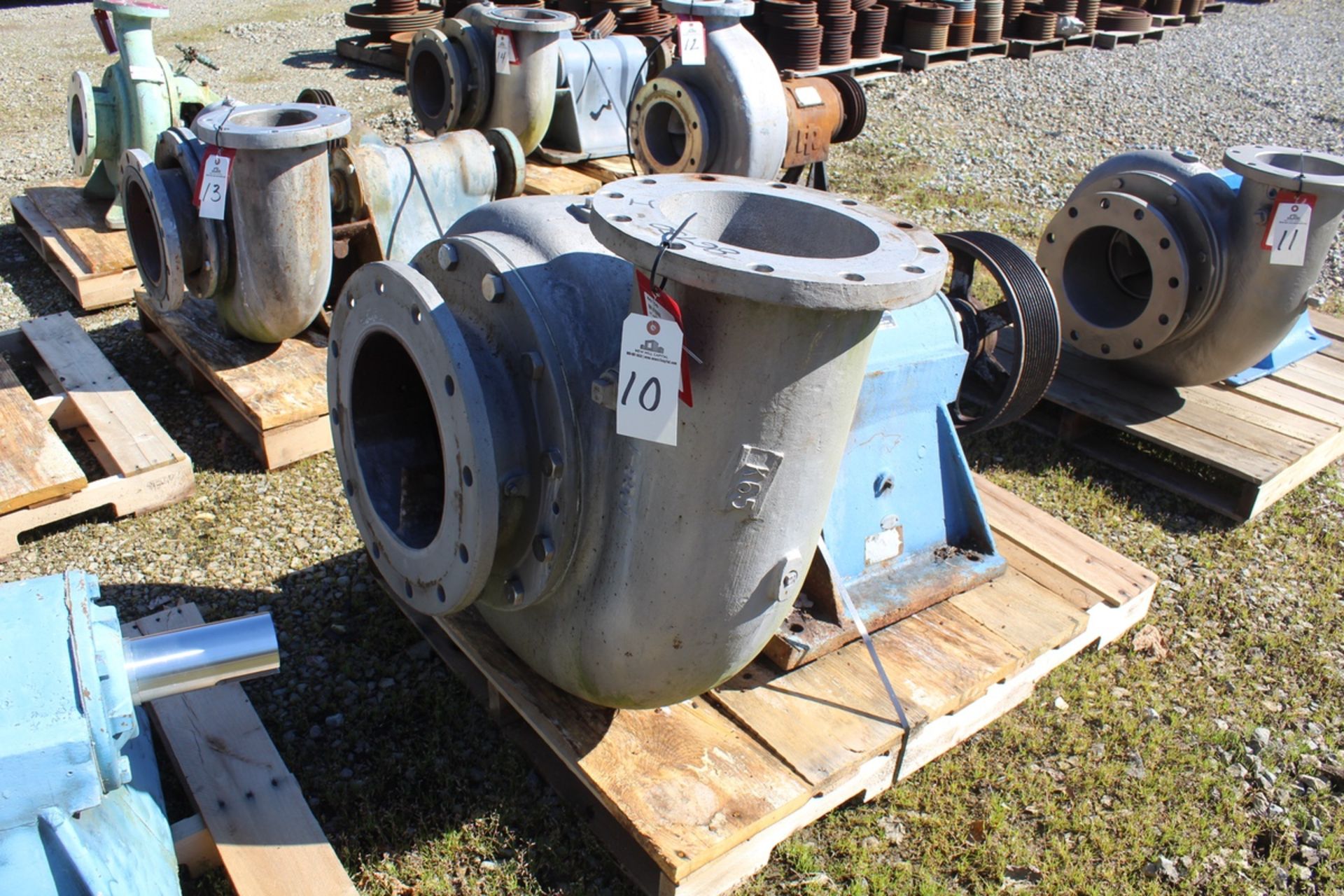 Allis-Chalmers FB3A End Suction Pump 10x12, 316SS, FLG | Load Fee: $5