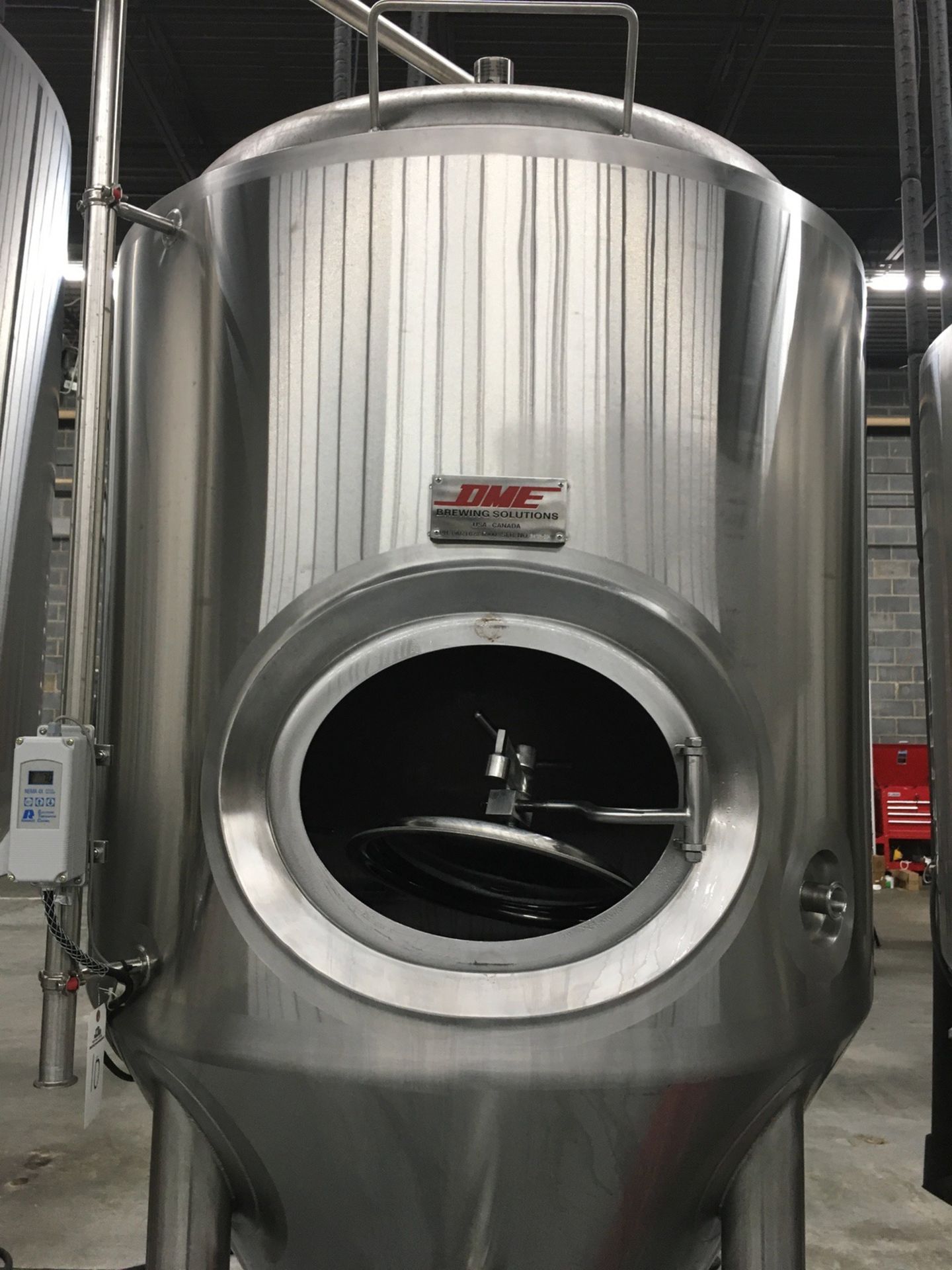 2015 DME 10 BBL Stainless Steel Fermenter Unitank Vessel | Subject to Bulk Lot 1 | Rig Fee: $325 - Image 3 of 9