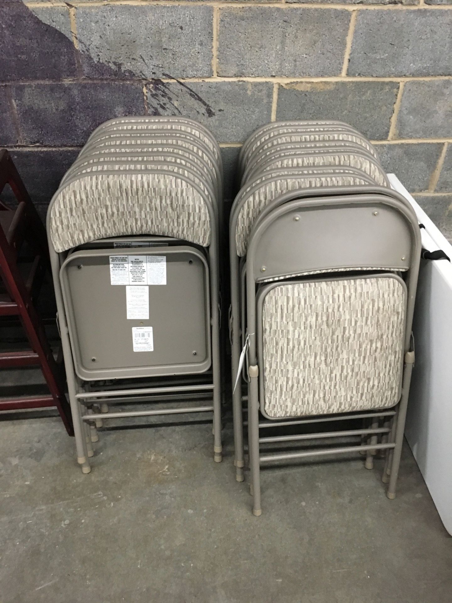 Lot of Folding Chairs | Rig Fee: $25 or may hand carry