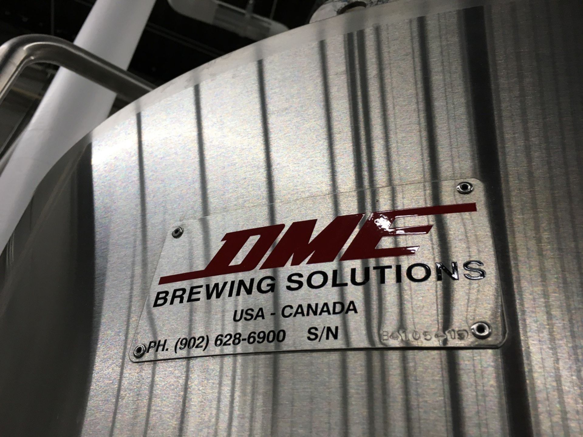 2015 DME 10 BBL Brewhouse, Jacketed Steam Brew Kettle, Jack | Subject to Bulk Lot 1 | Rig Fee: $2800 - Image 23 of 24