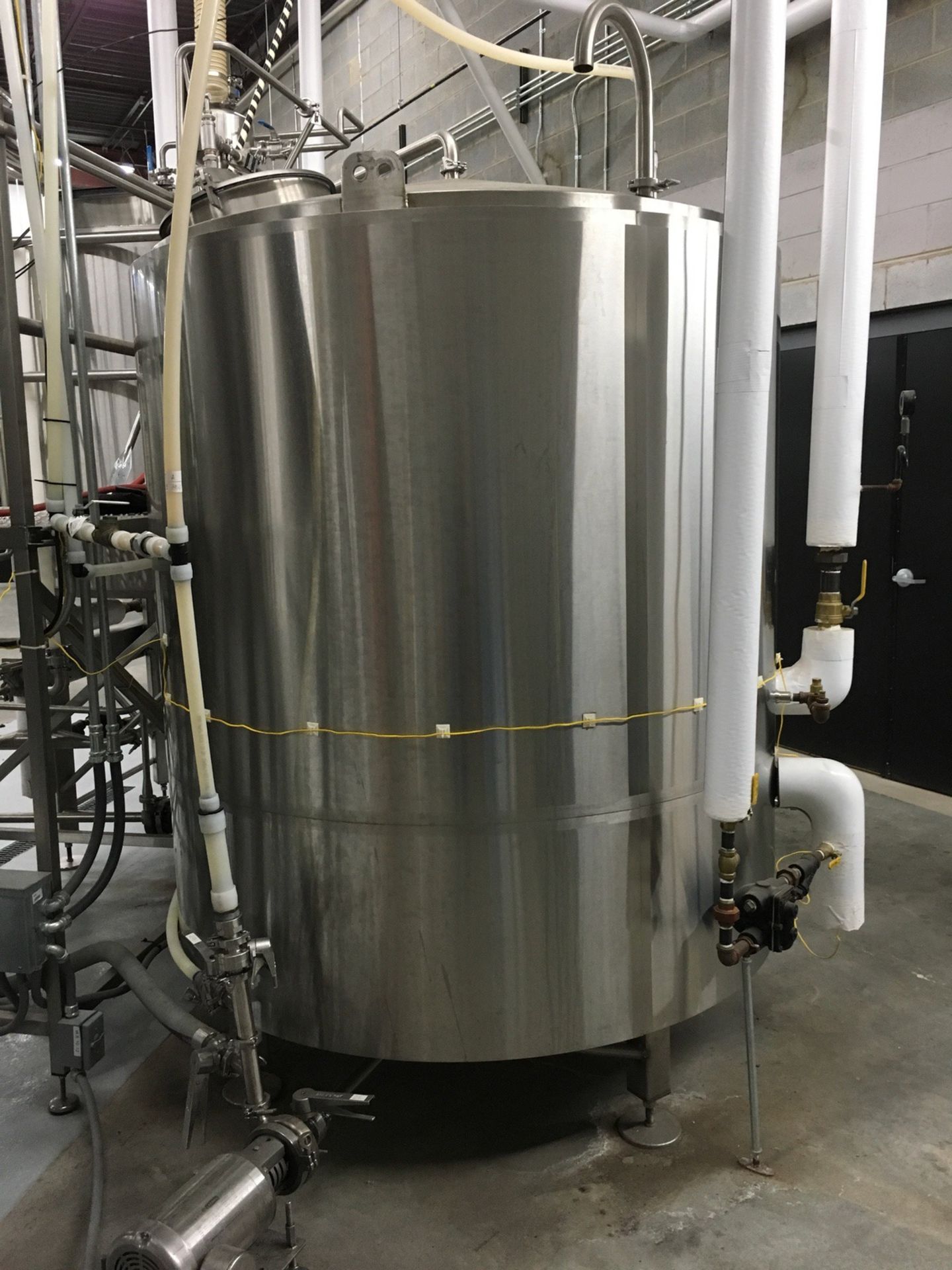 2015 DME Stainless Steel Hot Liquor Tank, Jacketed, Approx D | Subject to Bulk Lot 1 | Rig Fee: $500 - Image 5 of 6